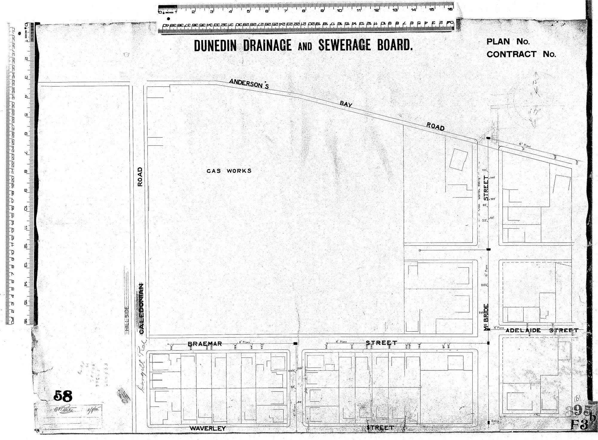 South Dunedin Foul Sewer - Waverley Street to Andersons Bay Road