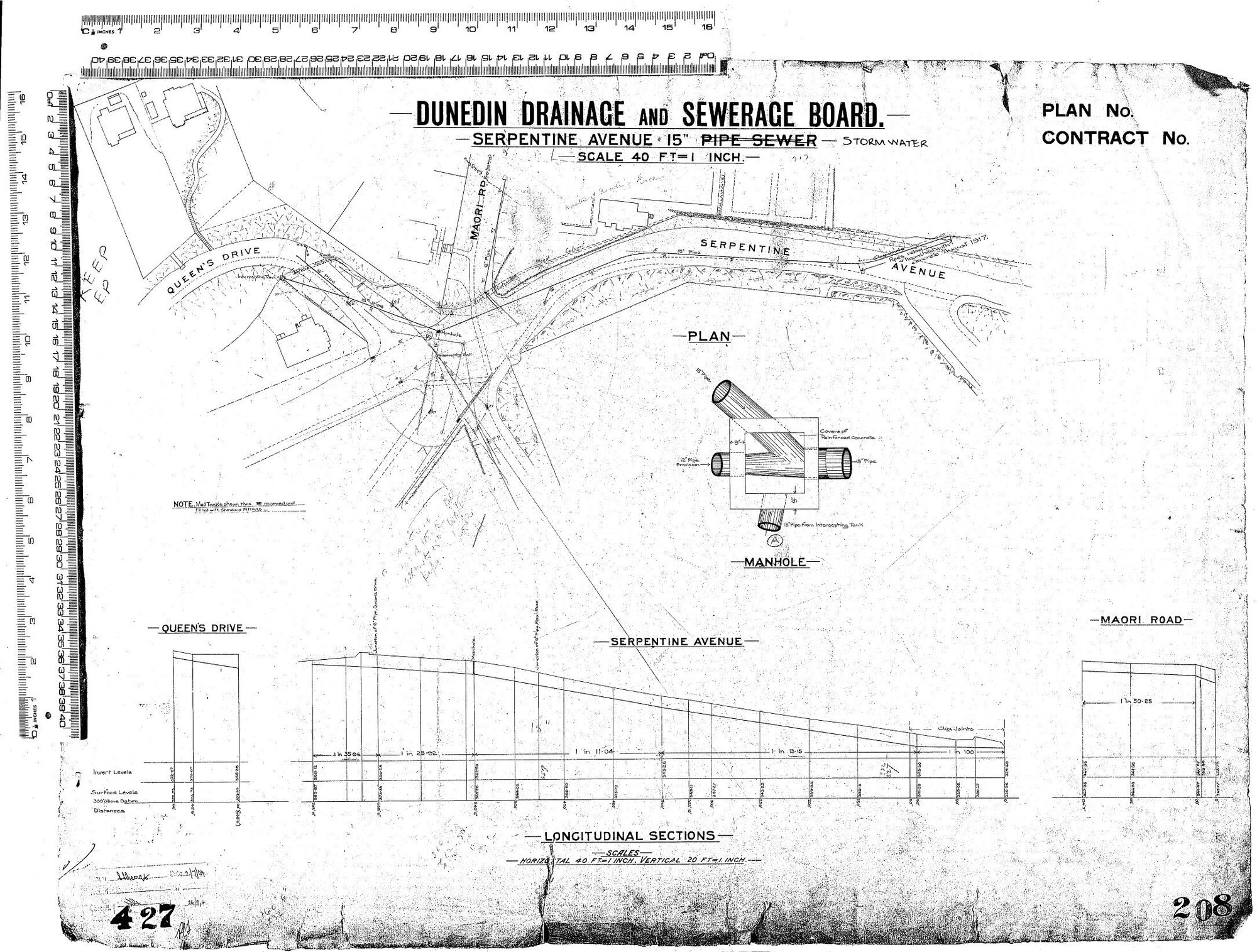 SERPENTINE AVENUE 15" - STORMWATER