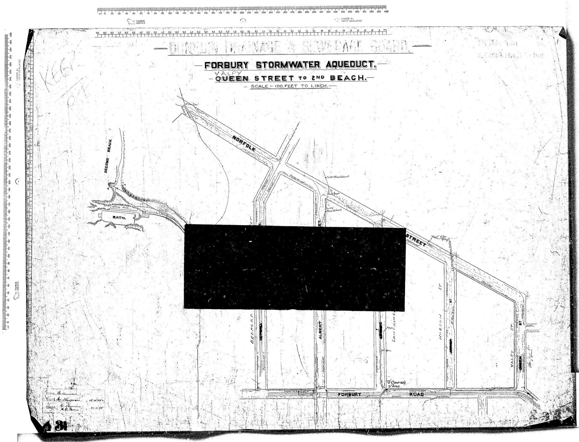 FORBURY STORMWATER AQUEDUCT - VALPY STREET TO 2ND BEACH