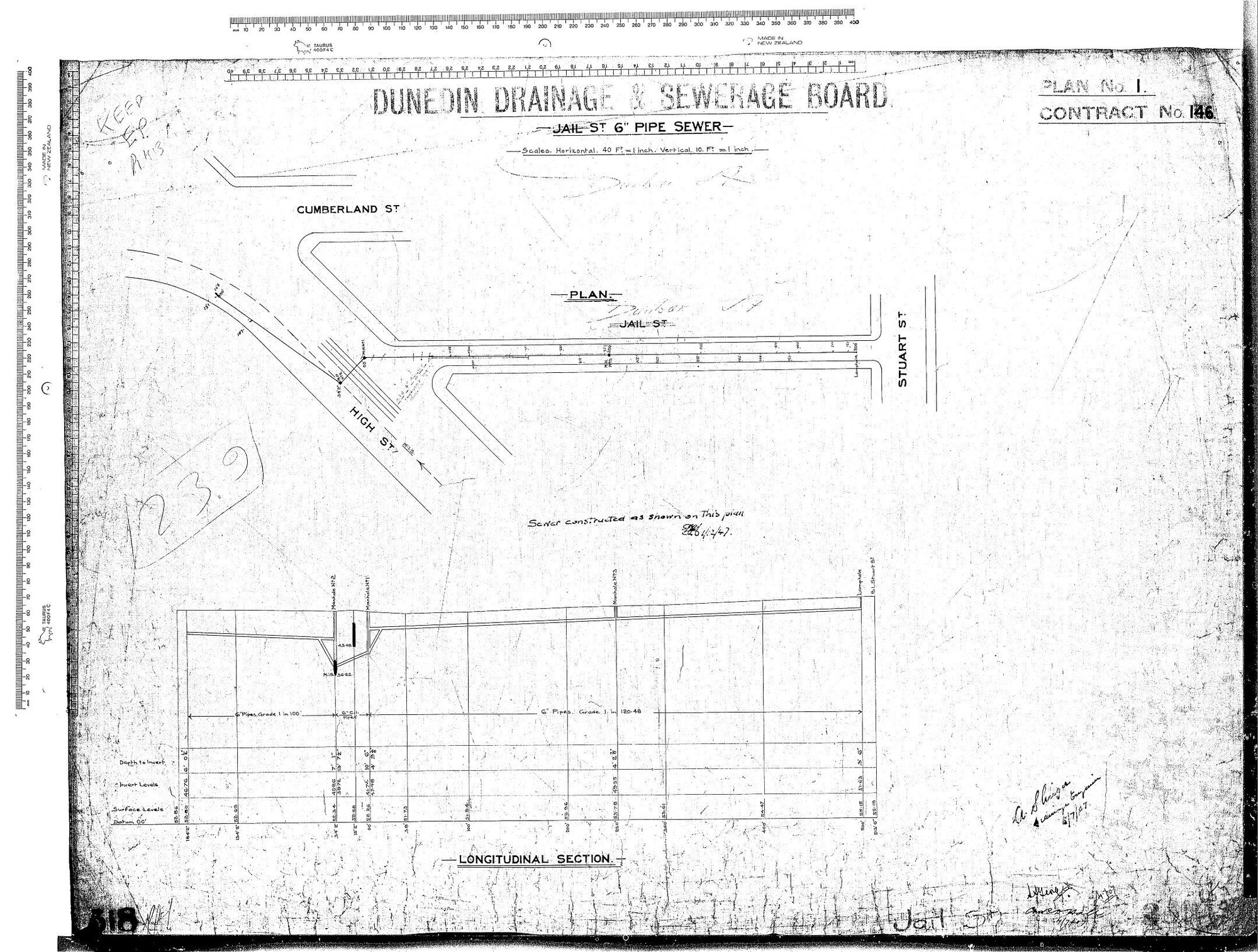 JAIL ST 6" PIPE SEWER