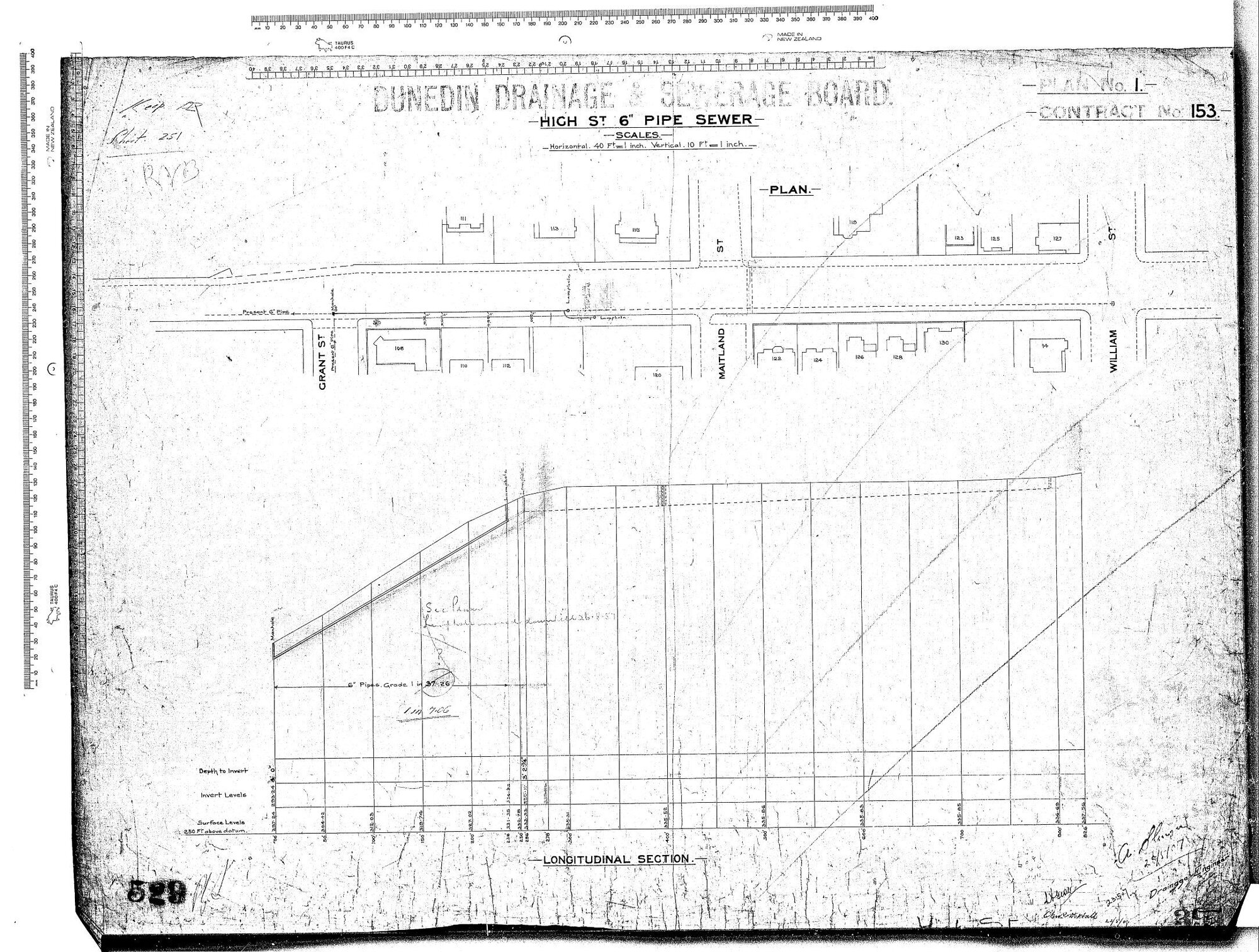 HIGH ST 6" PIPE SEWER