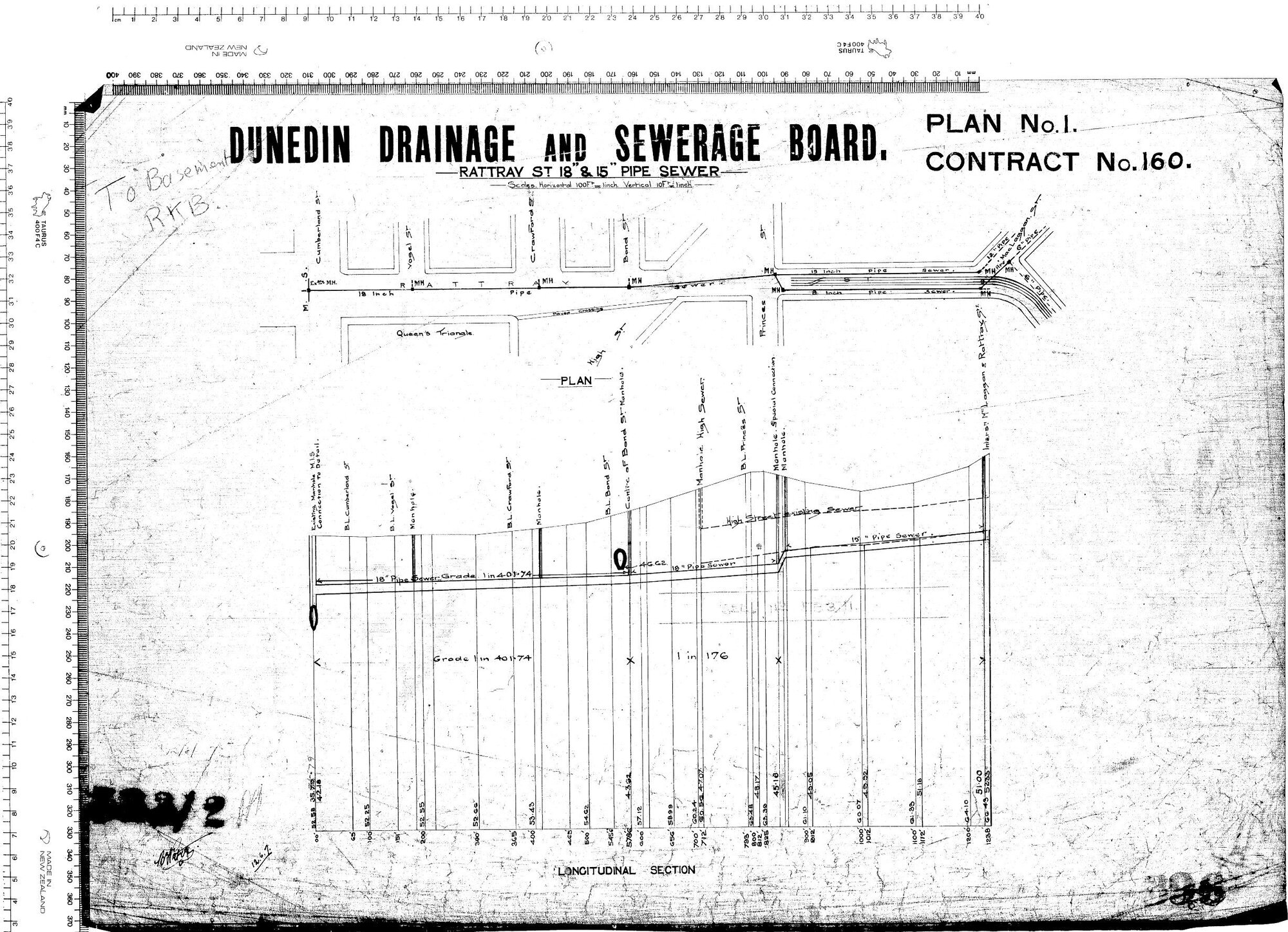 RATTRAY ST 18" &amp; 15"  PIPE SEWER
