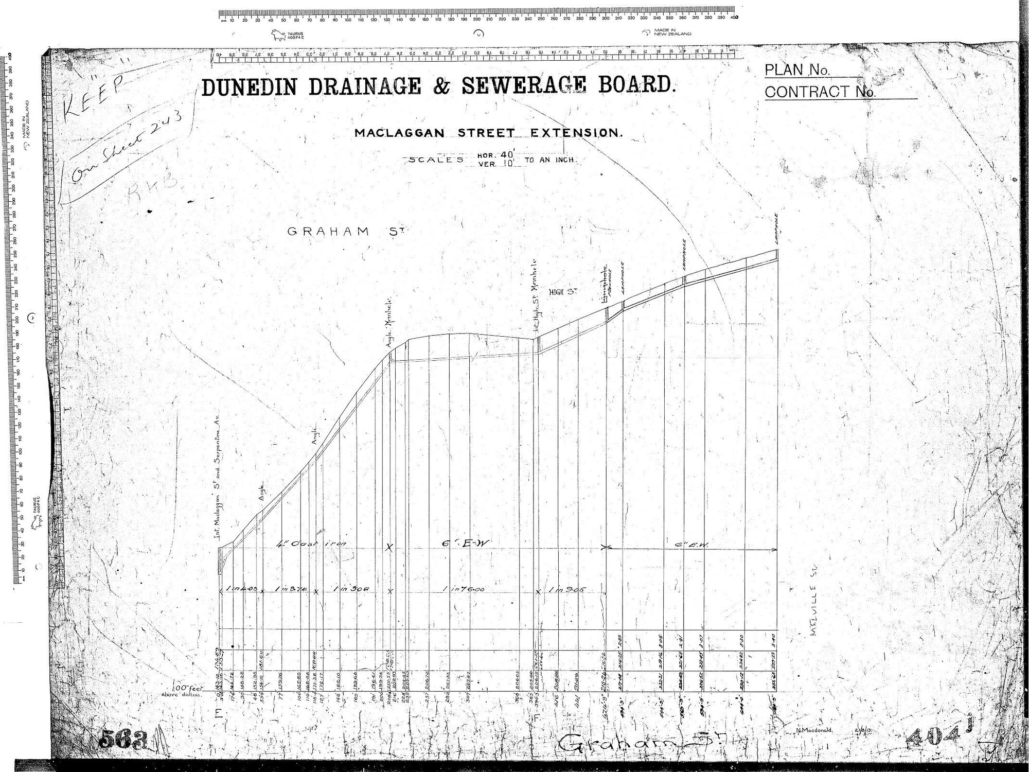 MACLAGGAN STREET EXTENSION