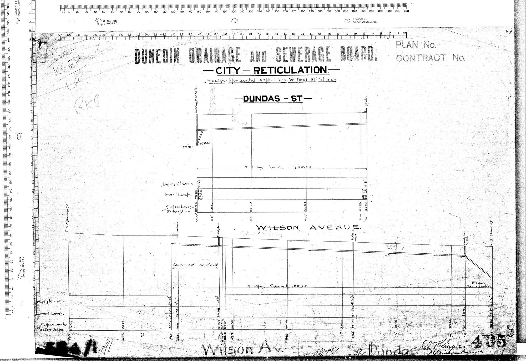 CITY RETICULATION - DUNDAS STREET