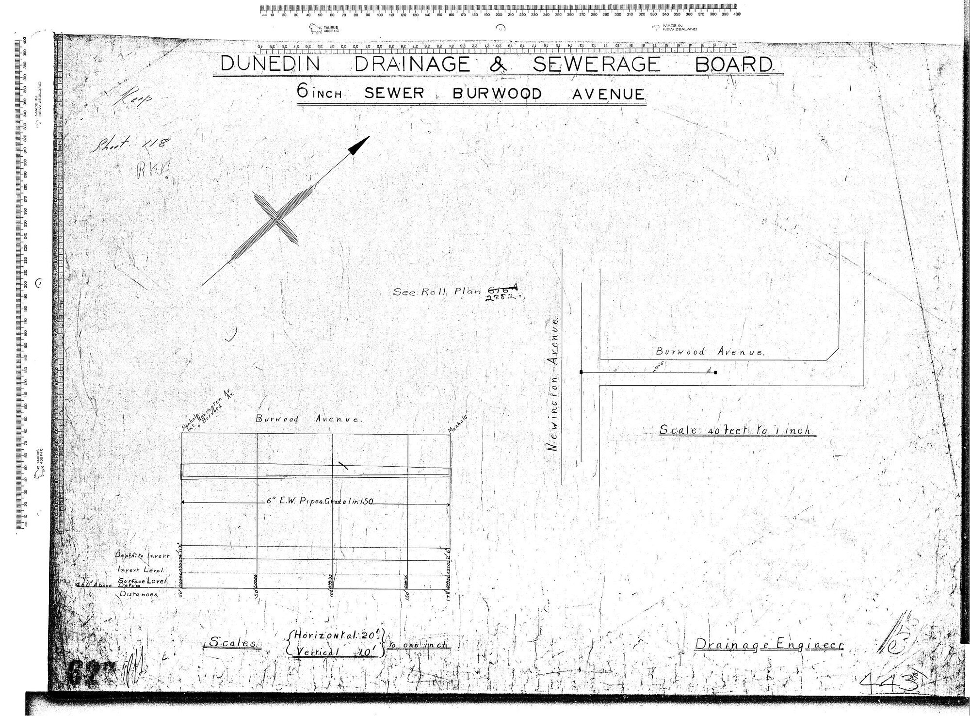6" SEWER BURWOOD AVENUE