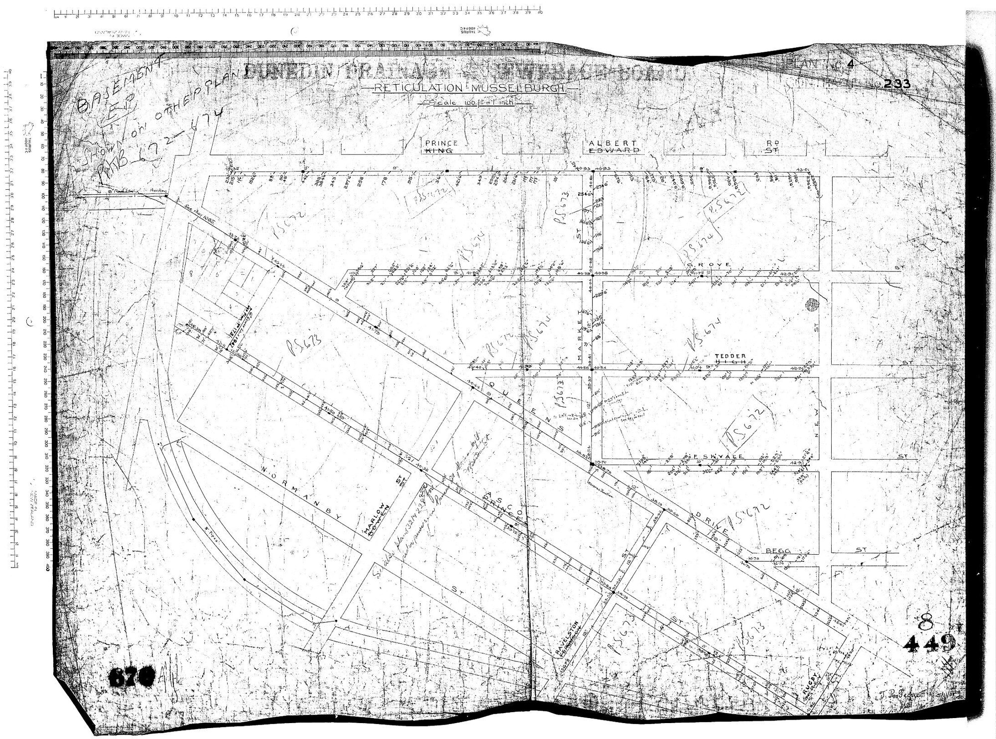RETICULATION MUSSELBURGH