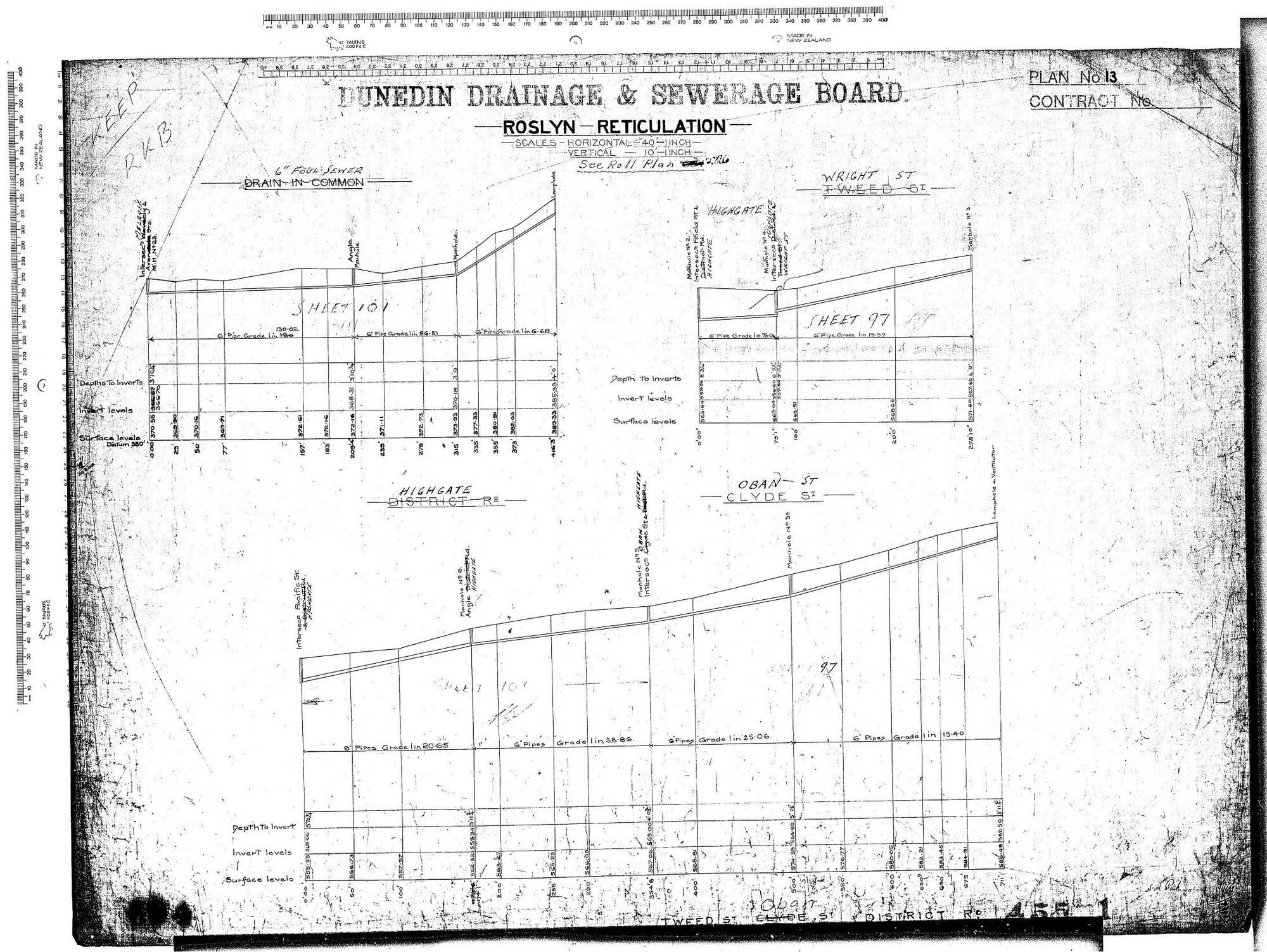 ROSLYN RETICULATION - TWEED ST, OBEN ST, DISTRI8CT RD