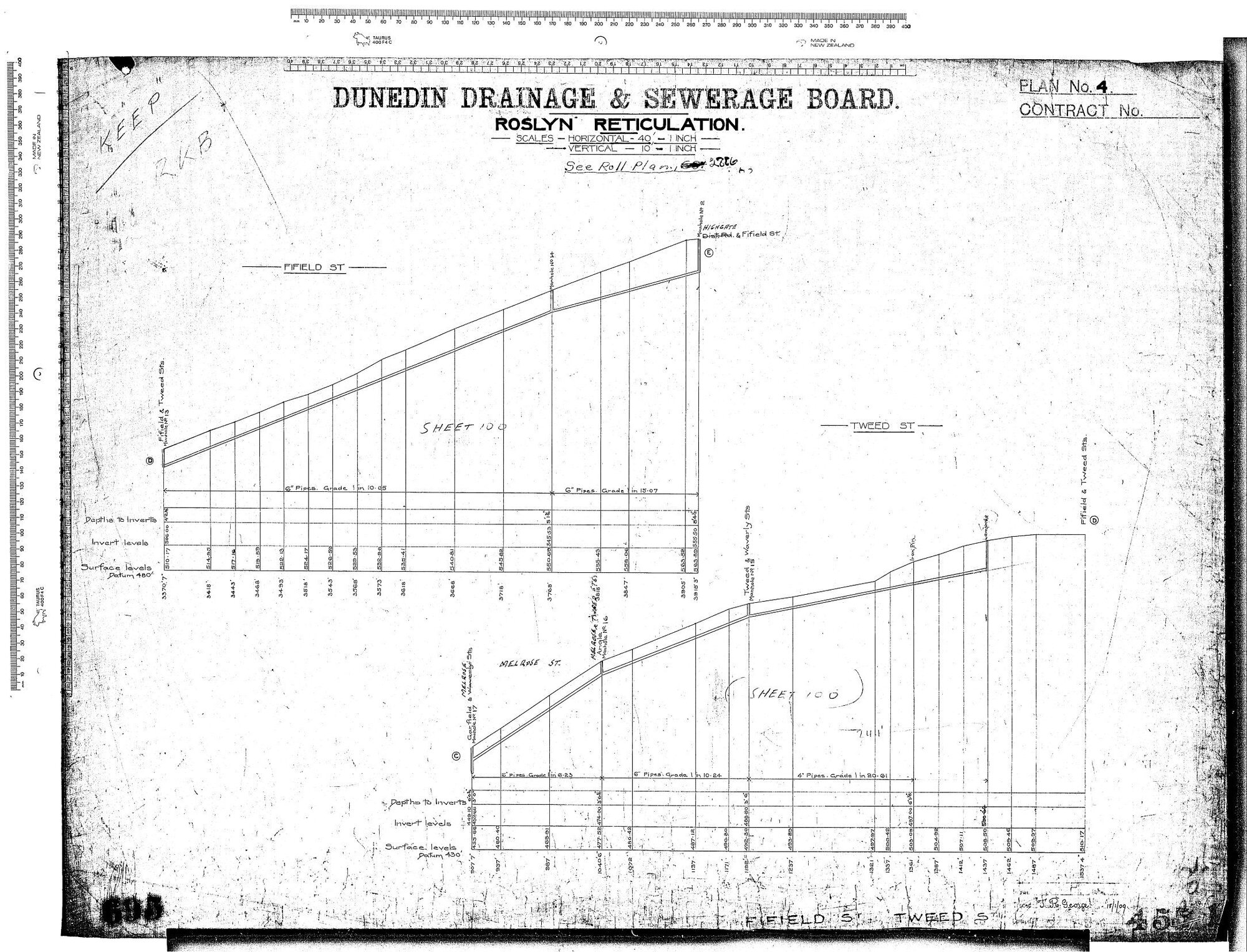 ROSLYN RETICULATION - FIFIELD ST TWEED ST