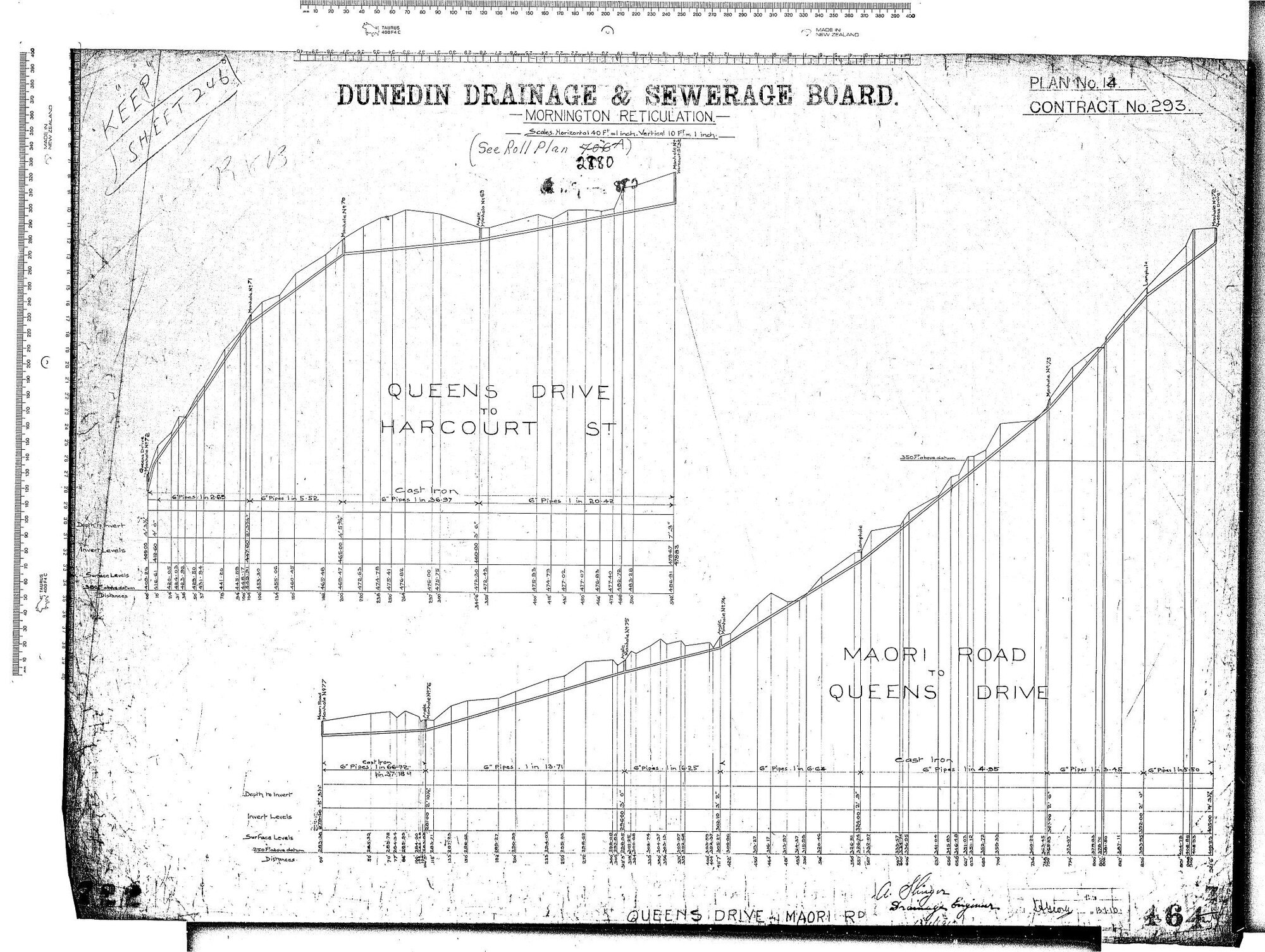 MORNINGTON RETICULATION - QUEENS DRIVE, MAORI RD