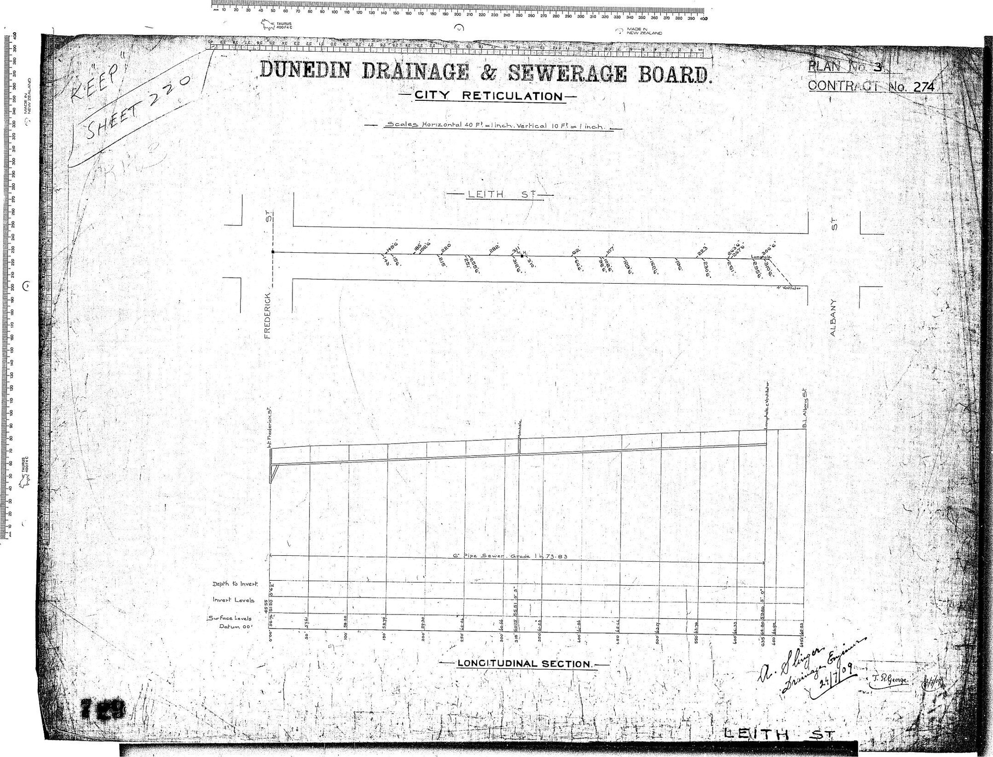 CITY RETICULATION - LEITH ST
