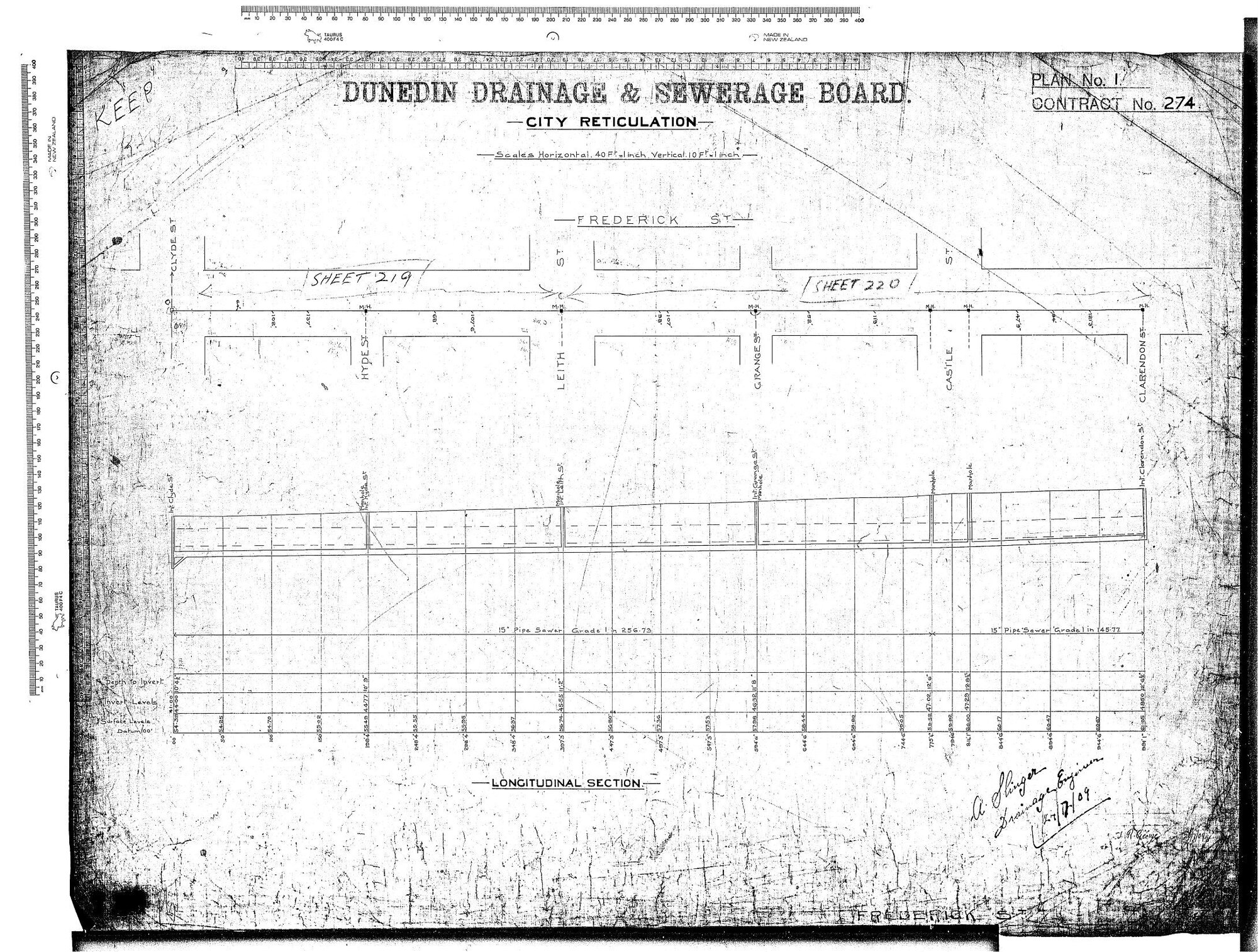CITY RETICULATION - FREDERICK ST