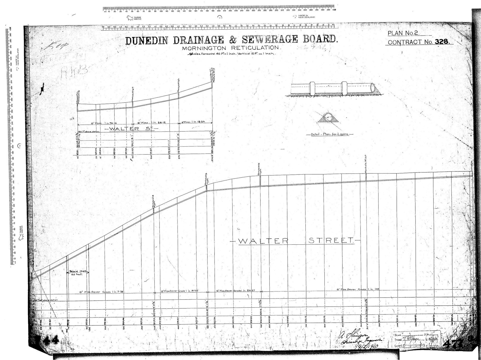 MORNINGTON RETICULATION - WALTER ST.  