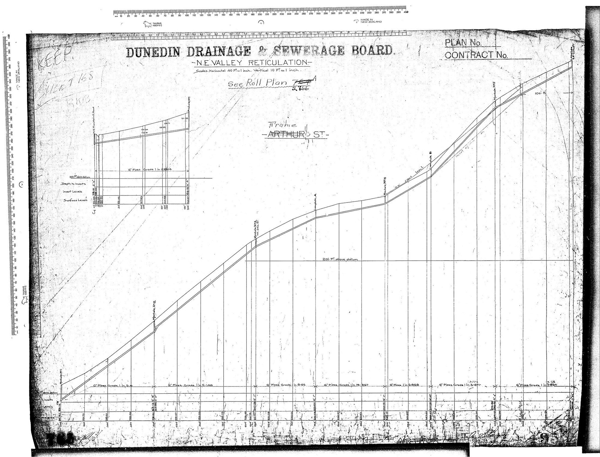 N.E. VALLEY RETICULATION - FRAME ST.