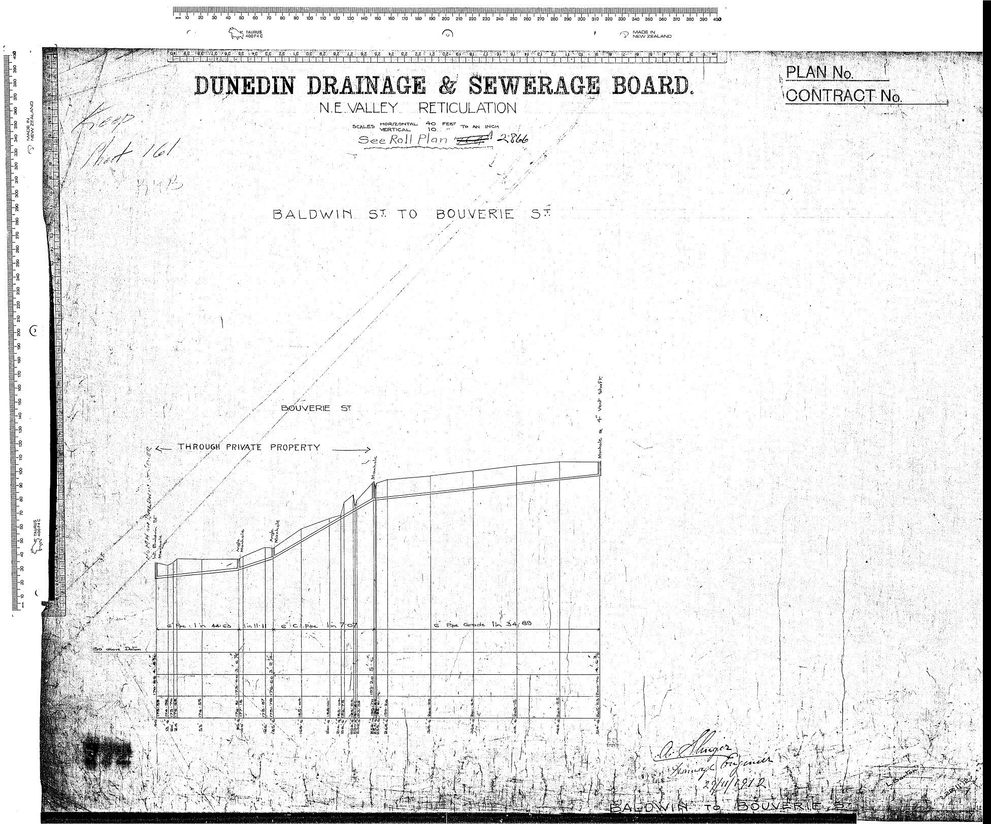 N.E. VALLEY RETICULATION - BALDWIN ST. TO BOUVERIE ST.