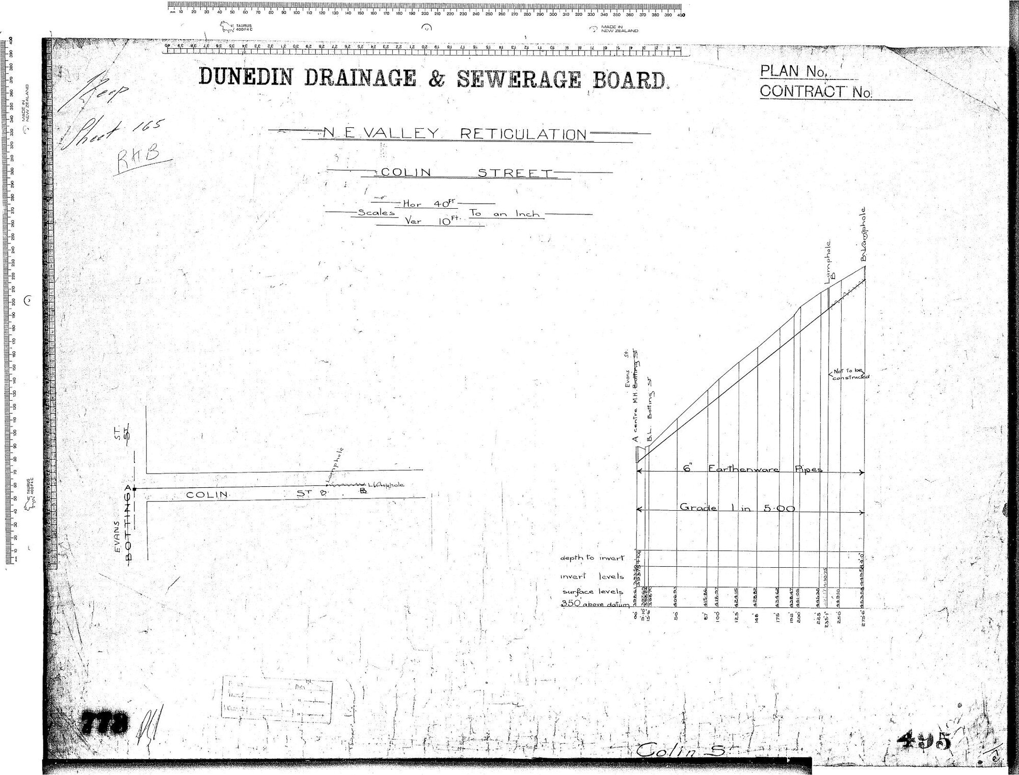 N.E. VALLEY RETICULATION - COLIN STREET