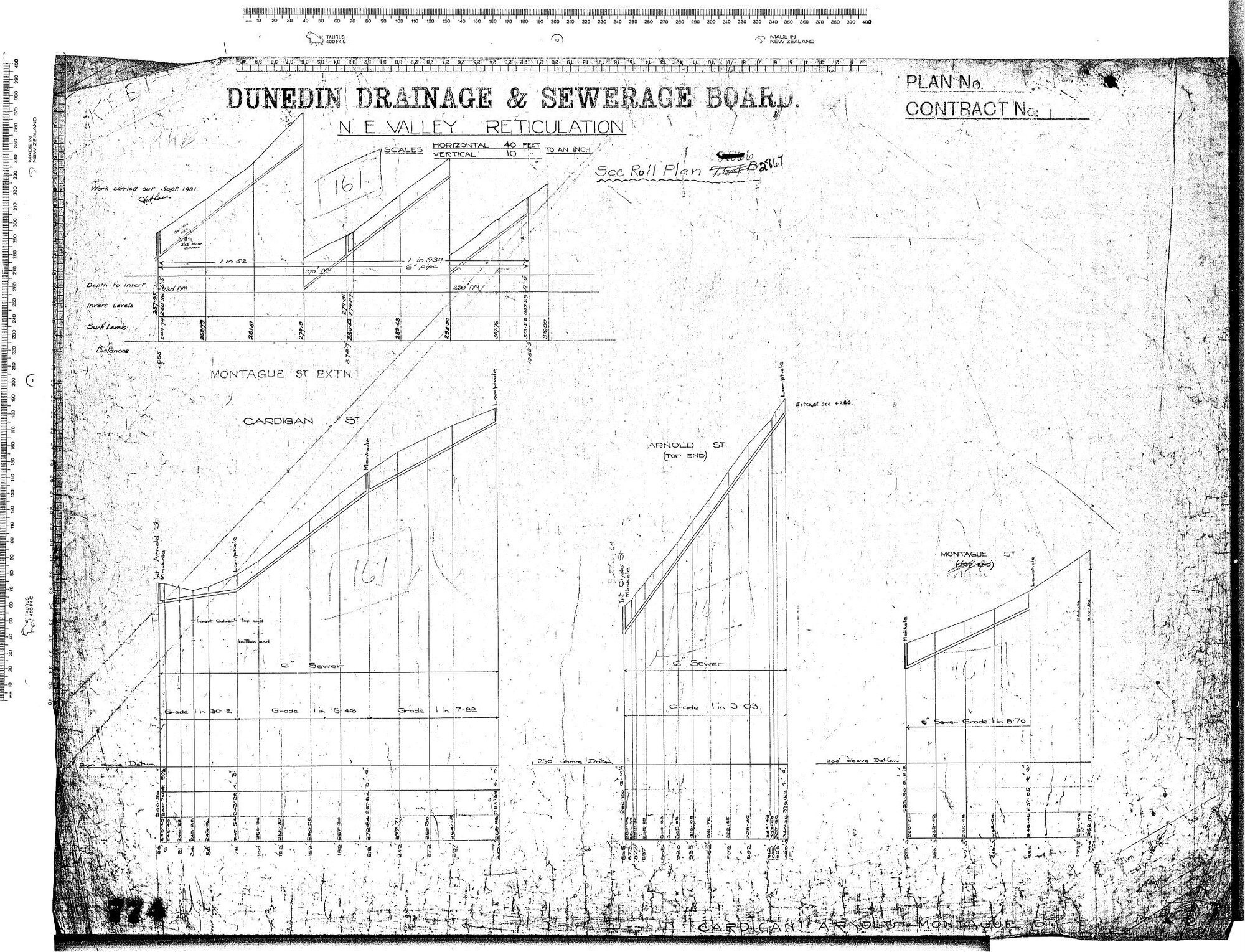 N.E. VALLEY RETICULATION - CARDIGAN ST. ARNOLD ST. MONTAGUE ST