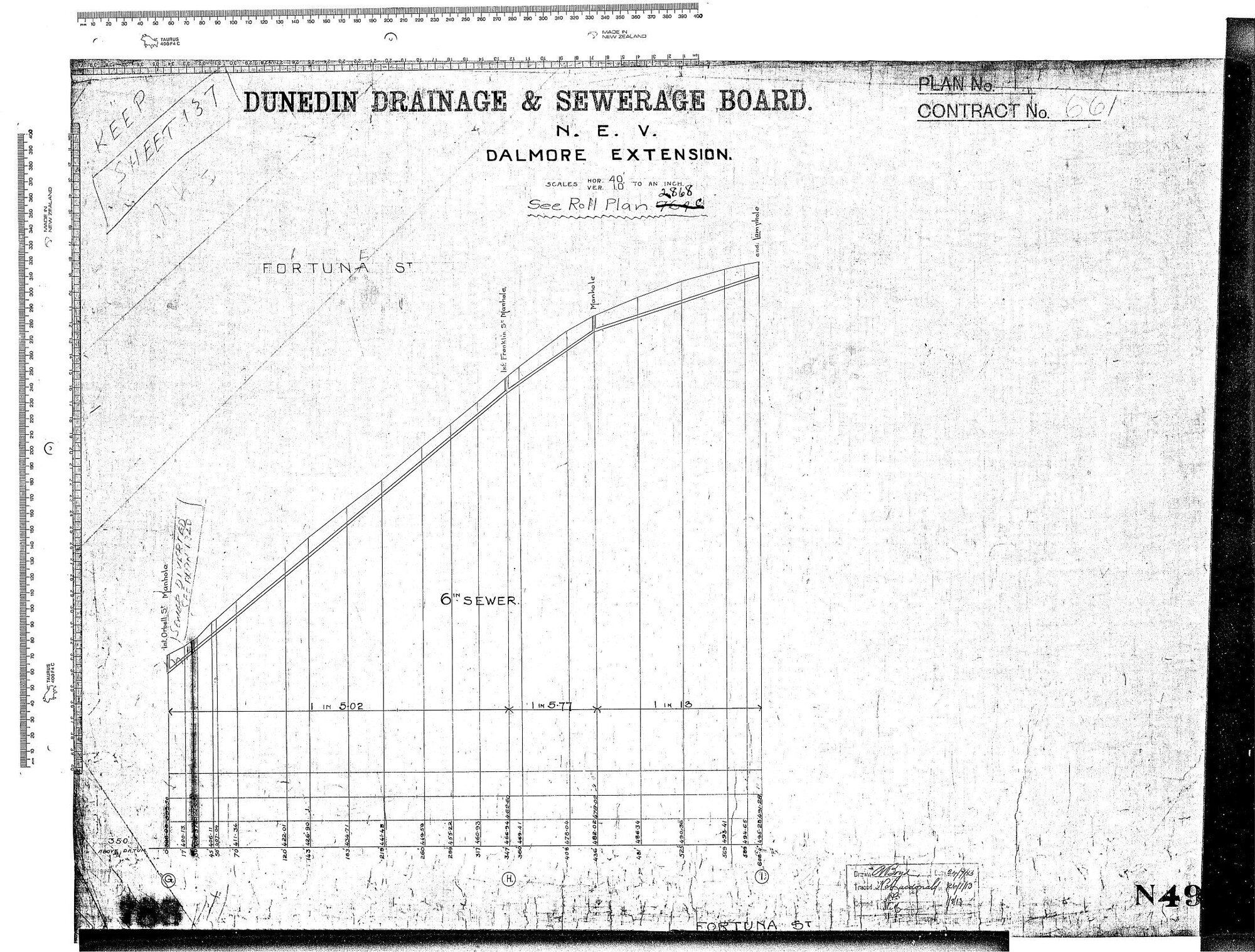 N.E.V. DALMORE EXTENSION - FORTUNA ST