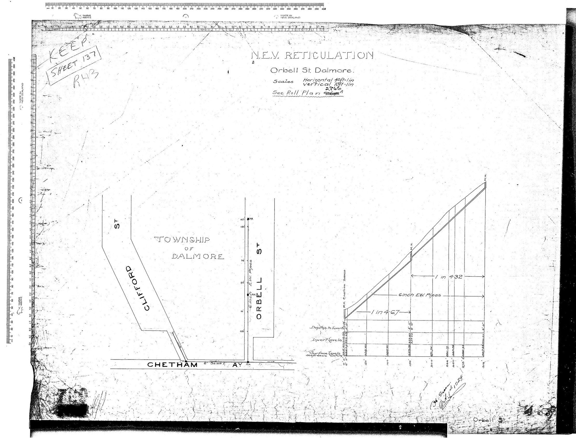 N.E.V. RETICULATION - ORBELL ST. DALMORE