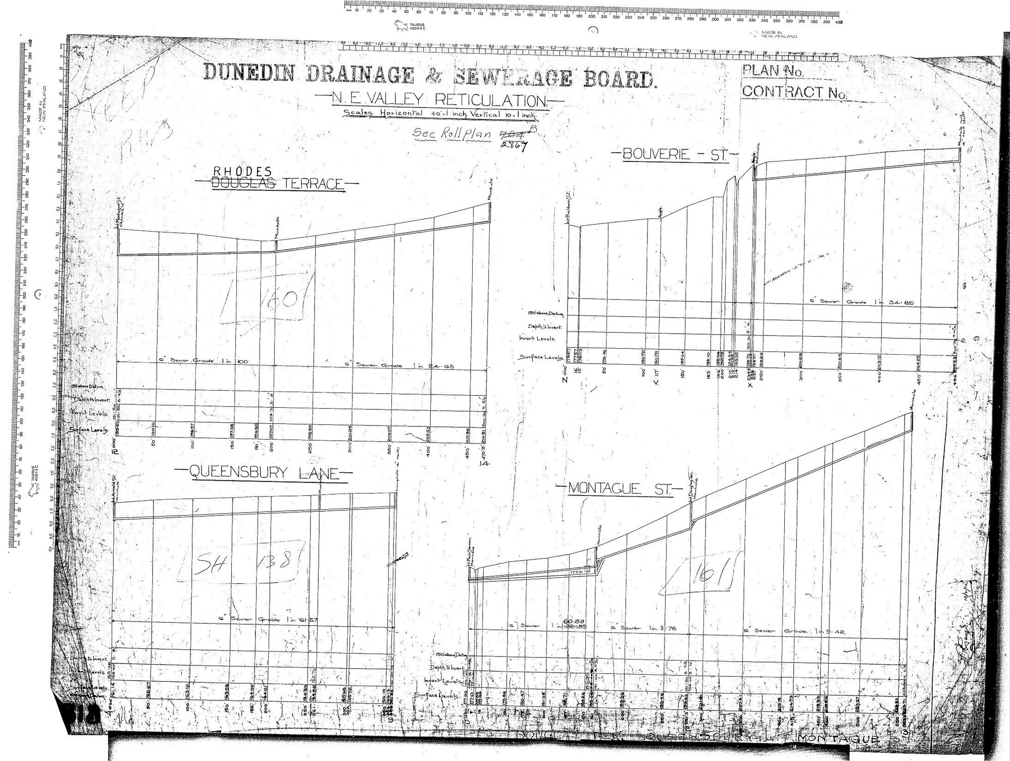 N.E.V RETICULATION &ndash; RHODES TERRACE, QUEENBURY LANE AND MONTAHUE STREET
