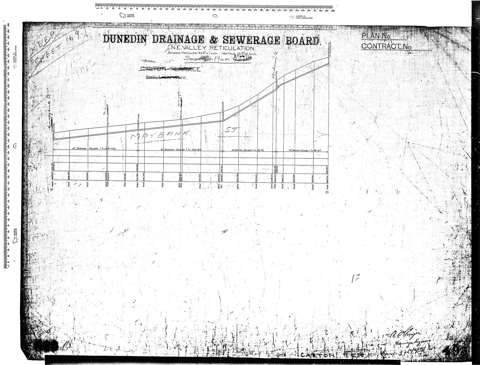 N.E. VALLEY RETICULATION &ndash; CALTON TERRACE