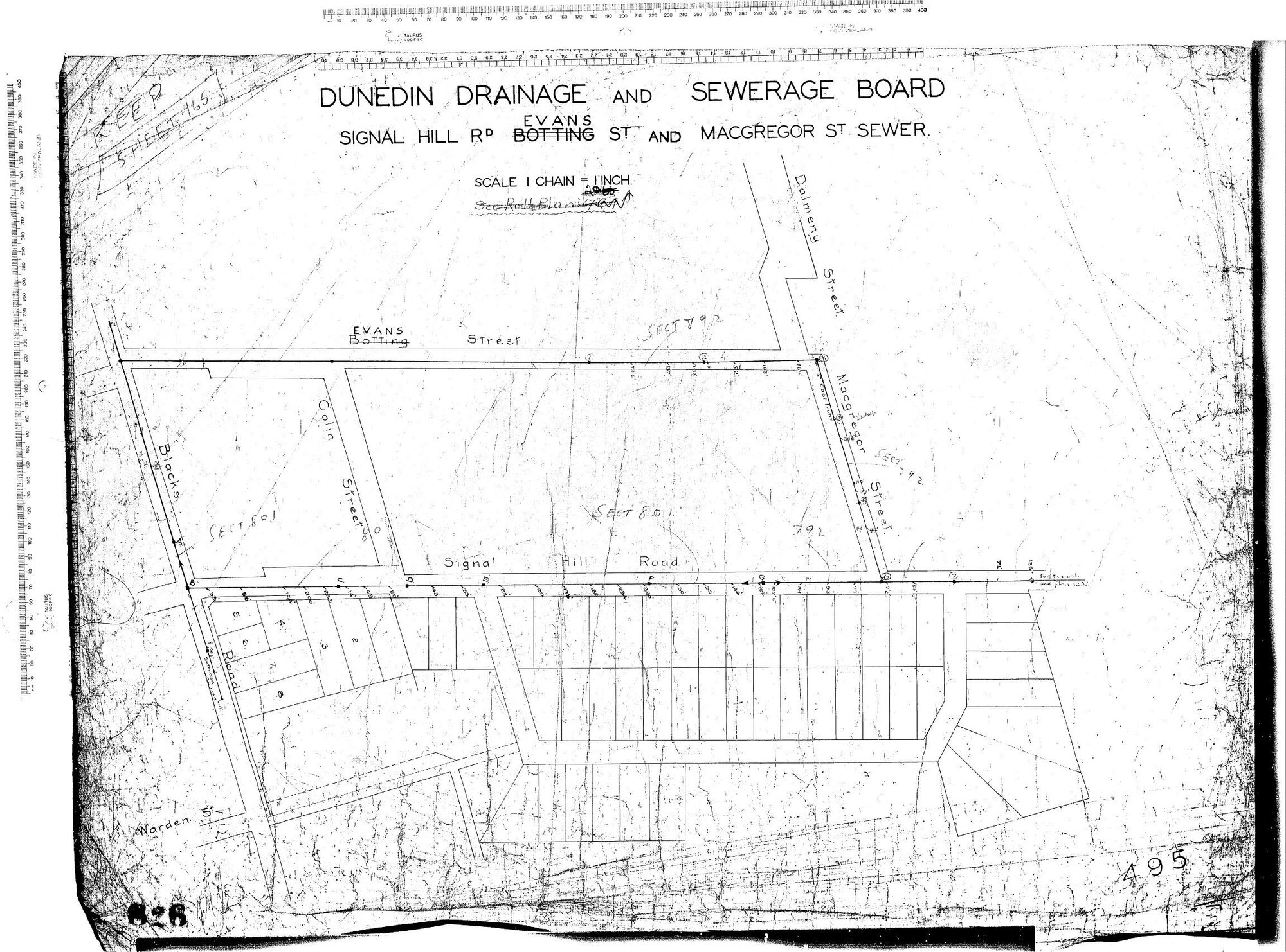 SIGNAL HILL ROAD EVANS STREET AND MACGREGOR ST SEWER