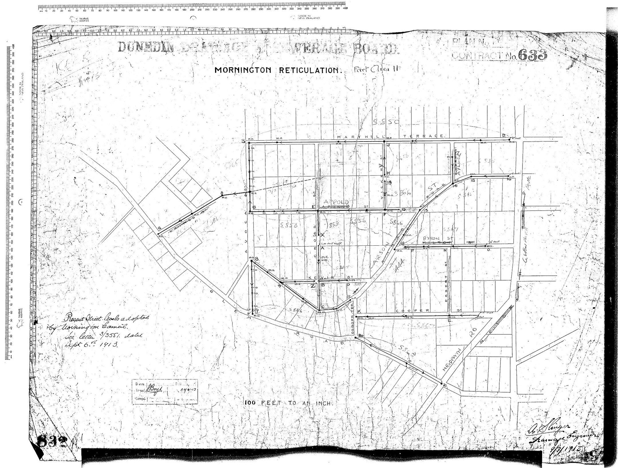 MORNINGTON RETICULATION &ndash; PART AREA NO II