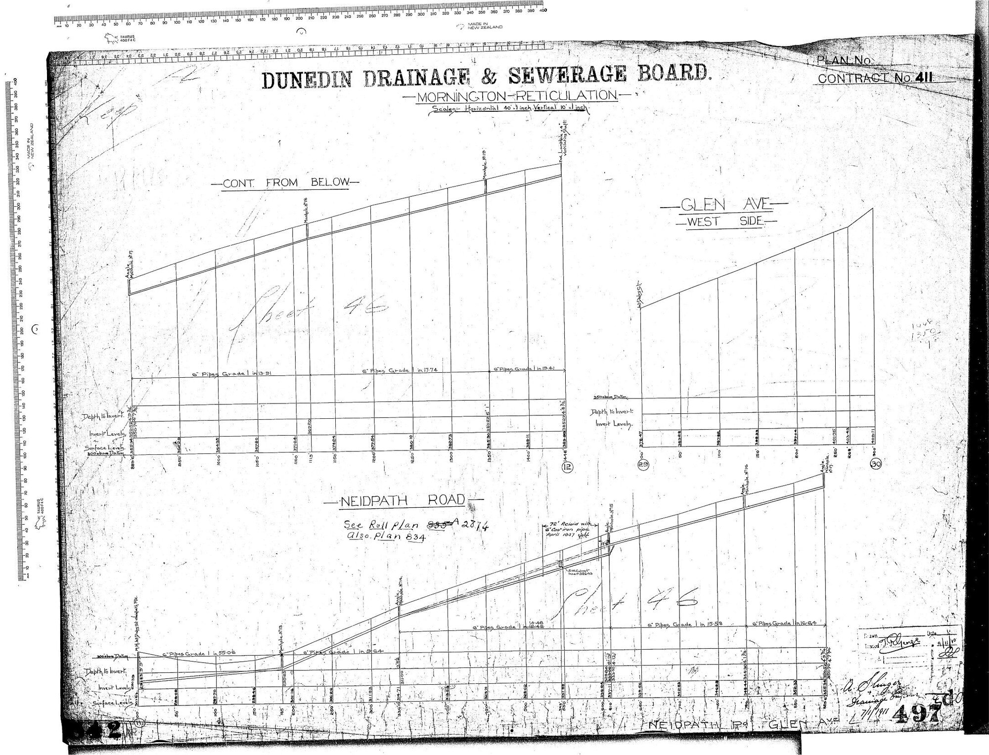 MORNINGTON RETICULATION &ndash; NEIDPATH ROAD AND GLEN AVENUE