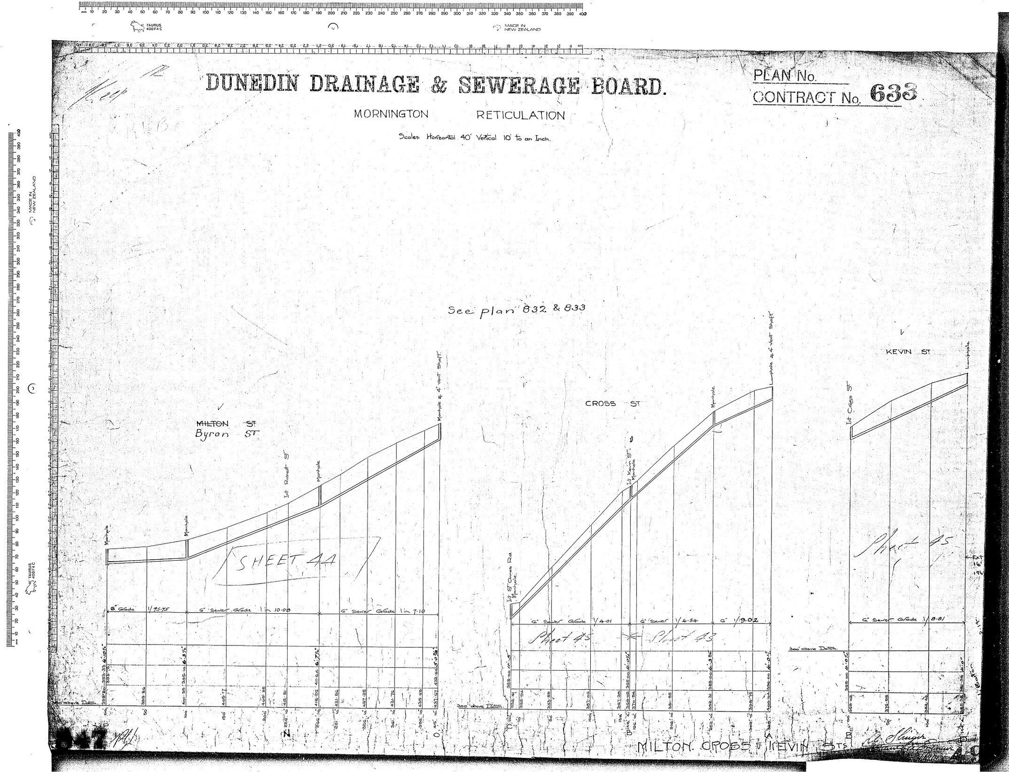 MORNINGTON RETICULATION &ndash; MILTON STREET, CROSS STREET AND KEVIN STREET