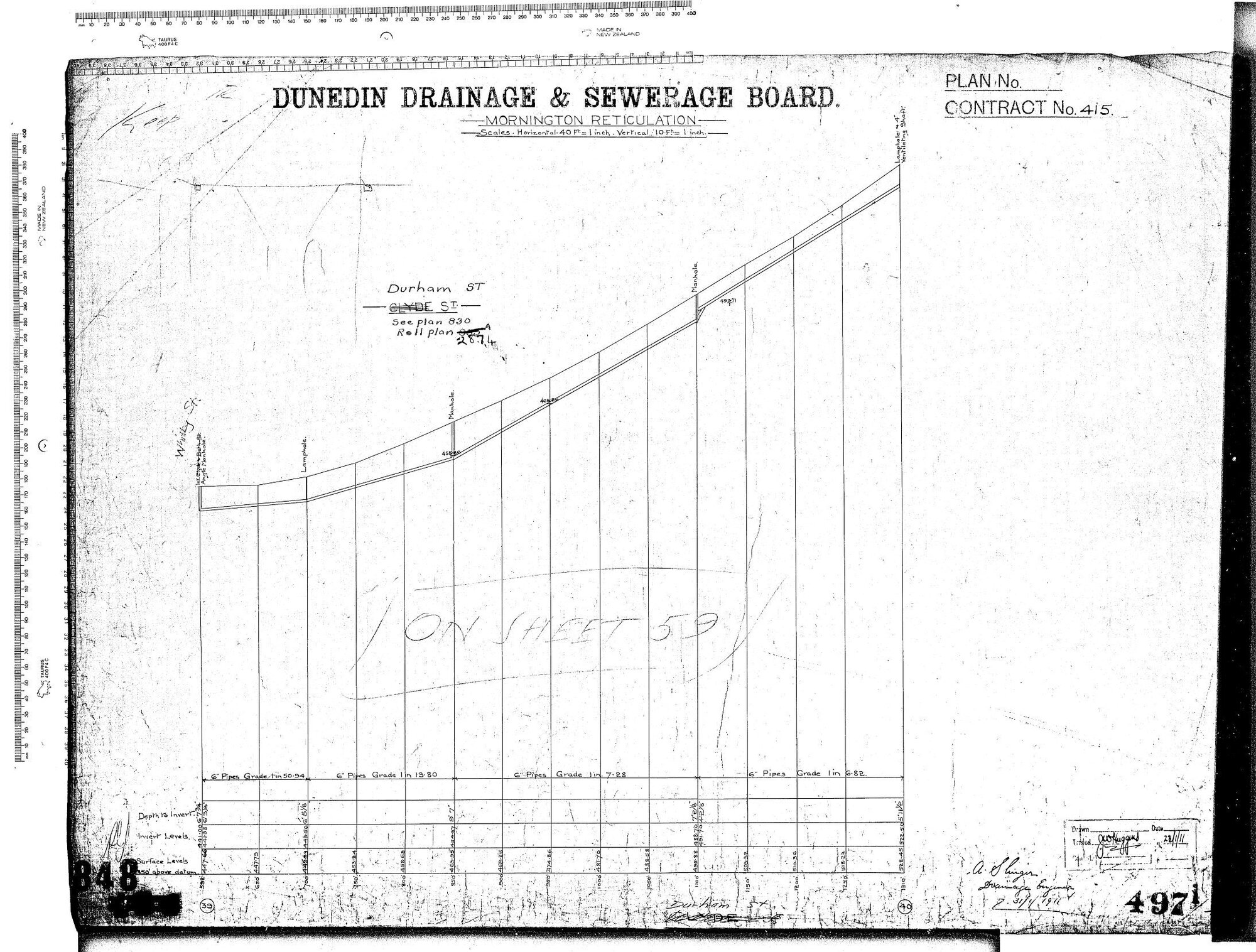 MORNINGTON RETICULATION &ndash; DURHAM STREET