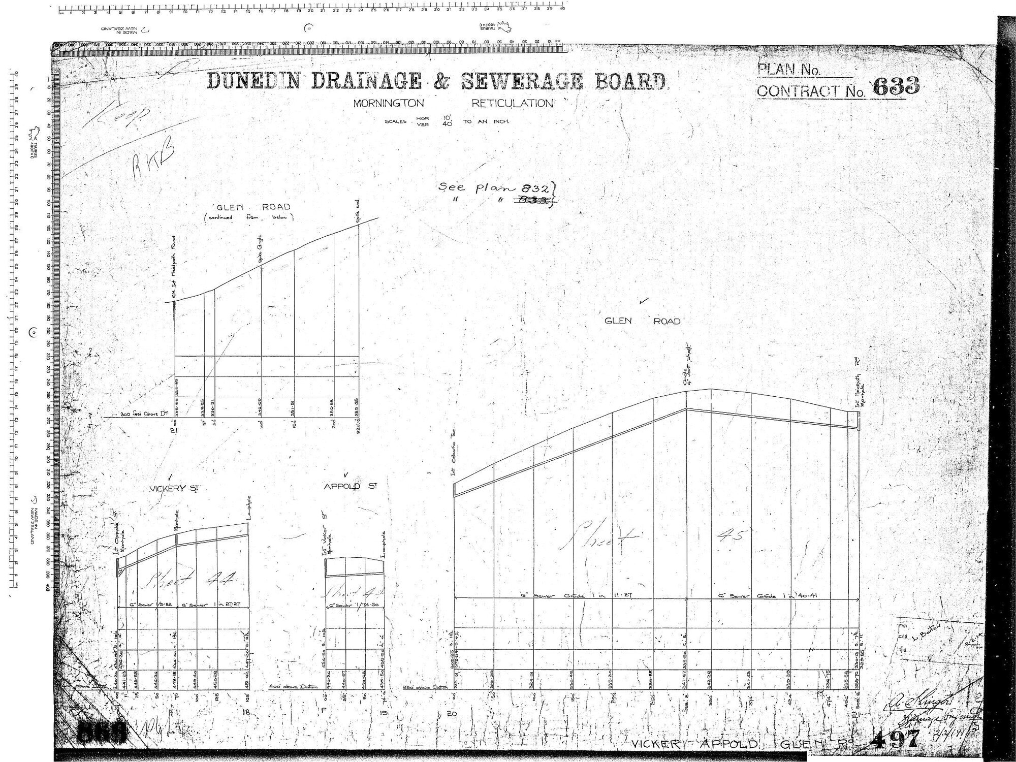 MORNINGTON RETICULATION &ndash; VICKERY STREET, APPOLD STREET AND GLEN ROAD
