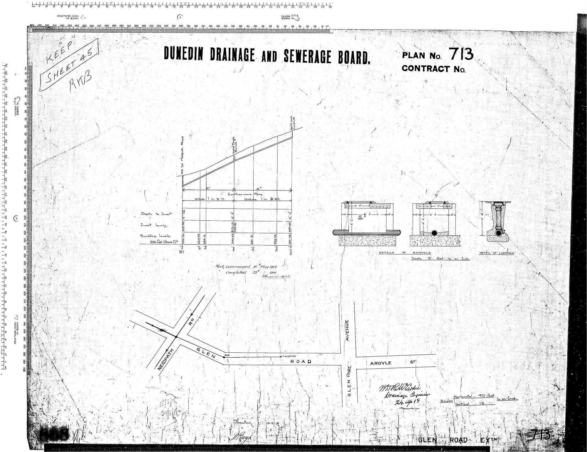 GLEN ROAD EXTN