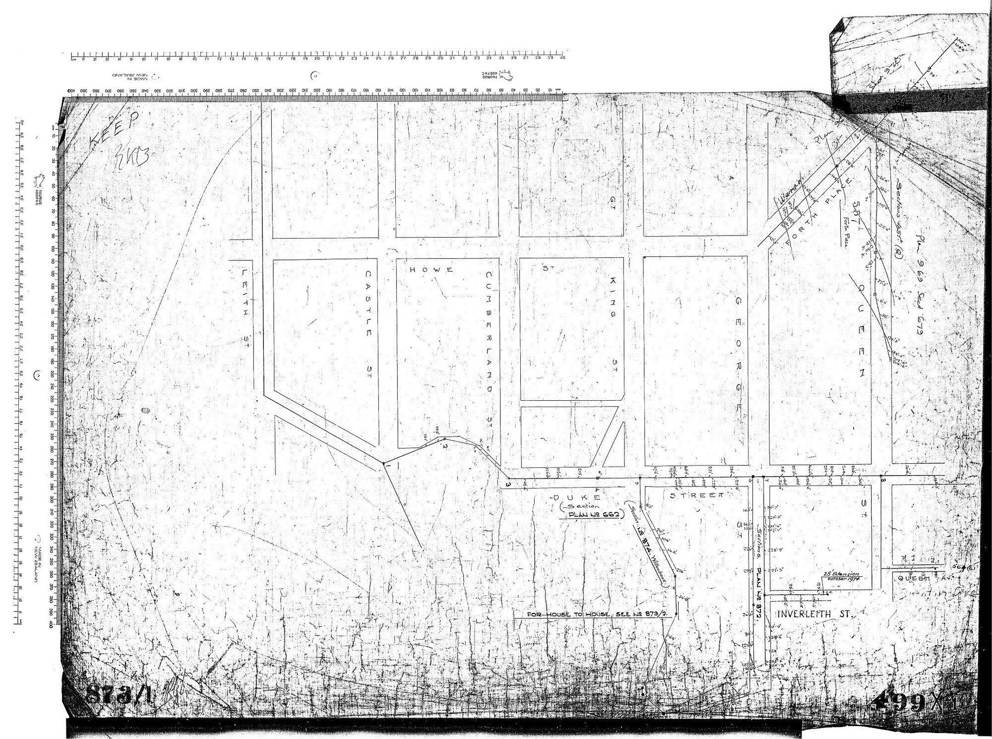 CITY RETICULATION - LATERAL CONNECTIONS - DUKE STREET, FORTH PLACE, QUEEN STREET
