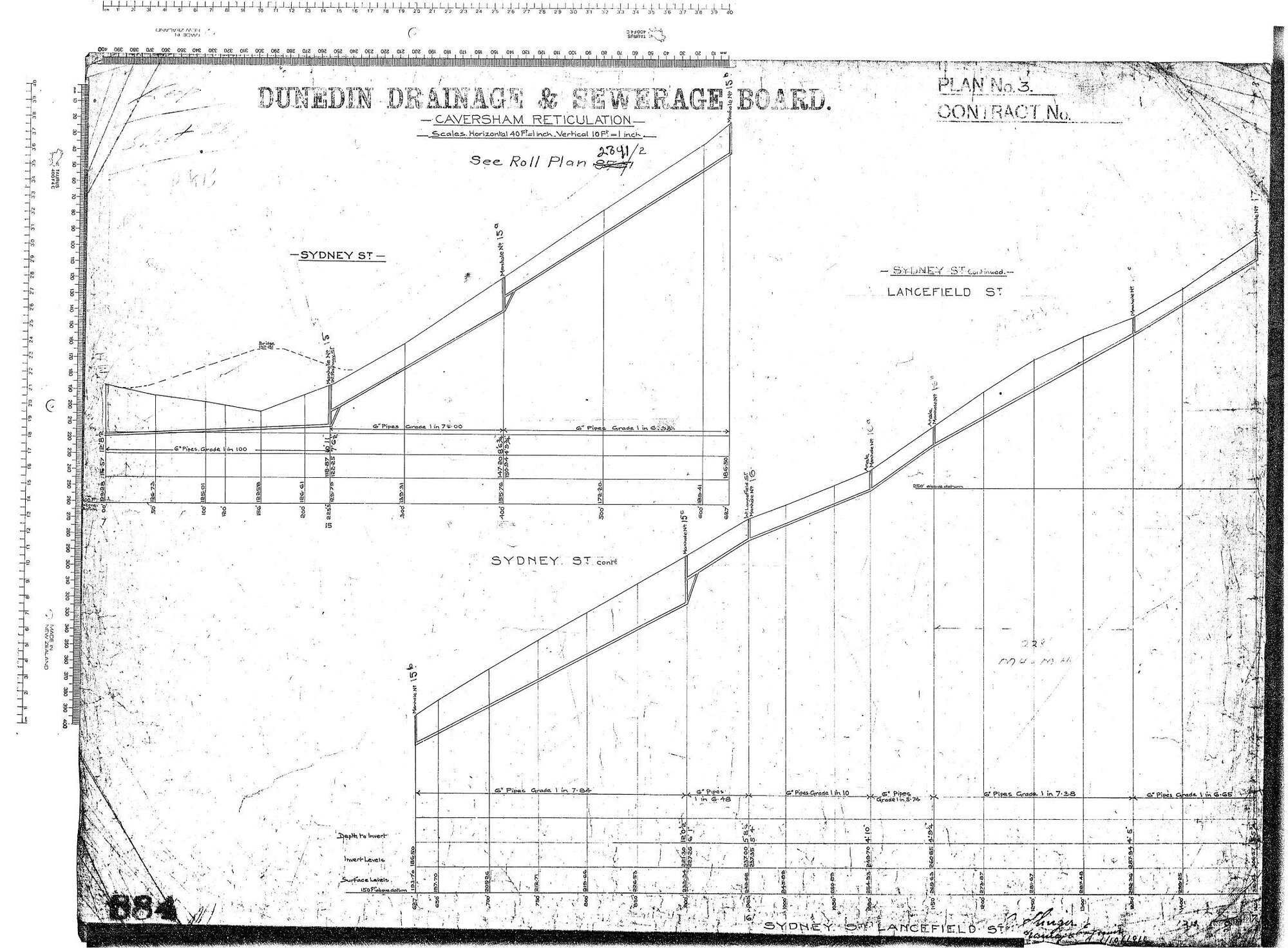 CAVERSHAM RETICULATION &ndash; SYDNEY STREET AND LANCEFIELD STREET