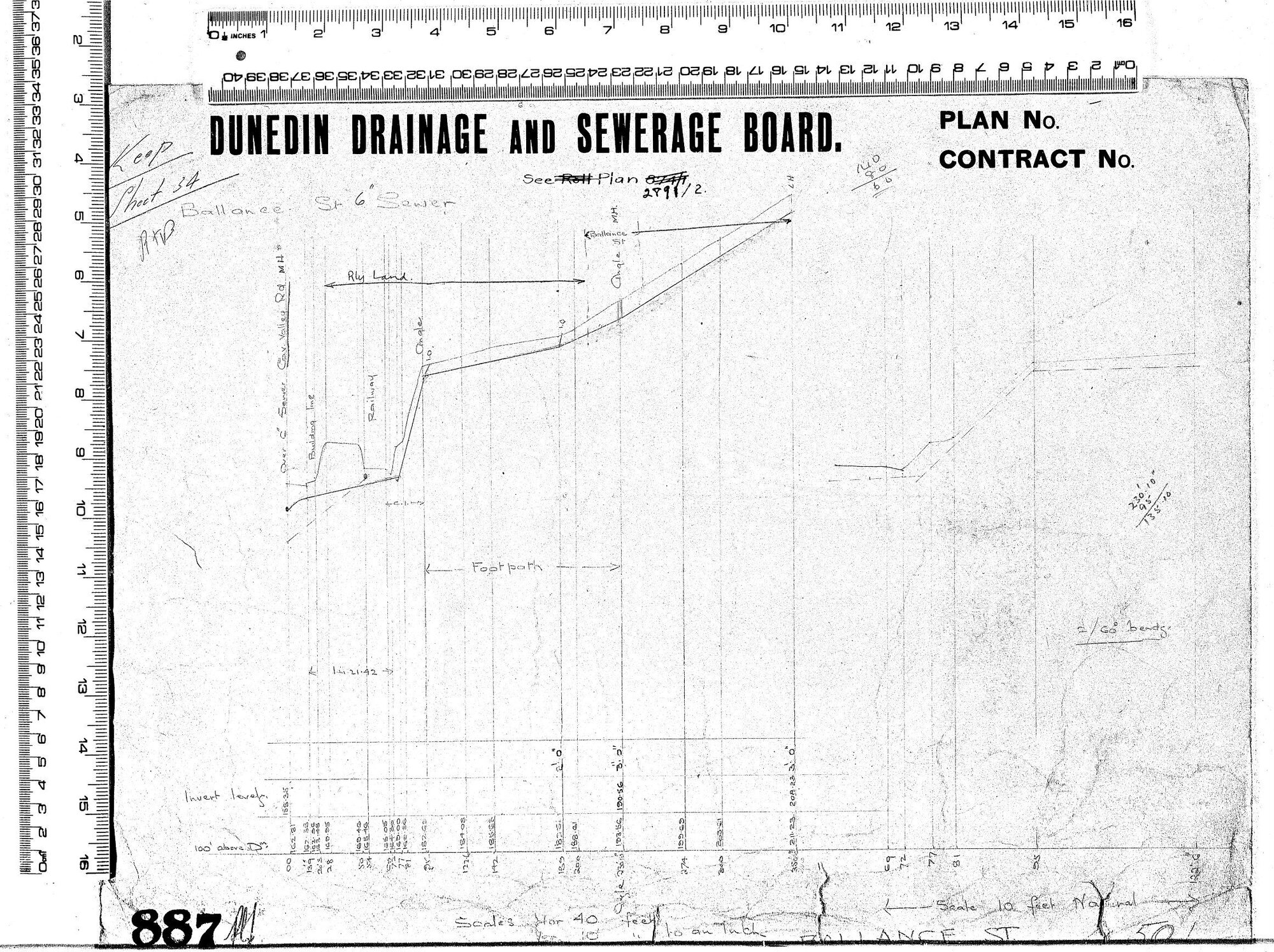 CAVERSHAM RETICULATION - BALLANCE STREET