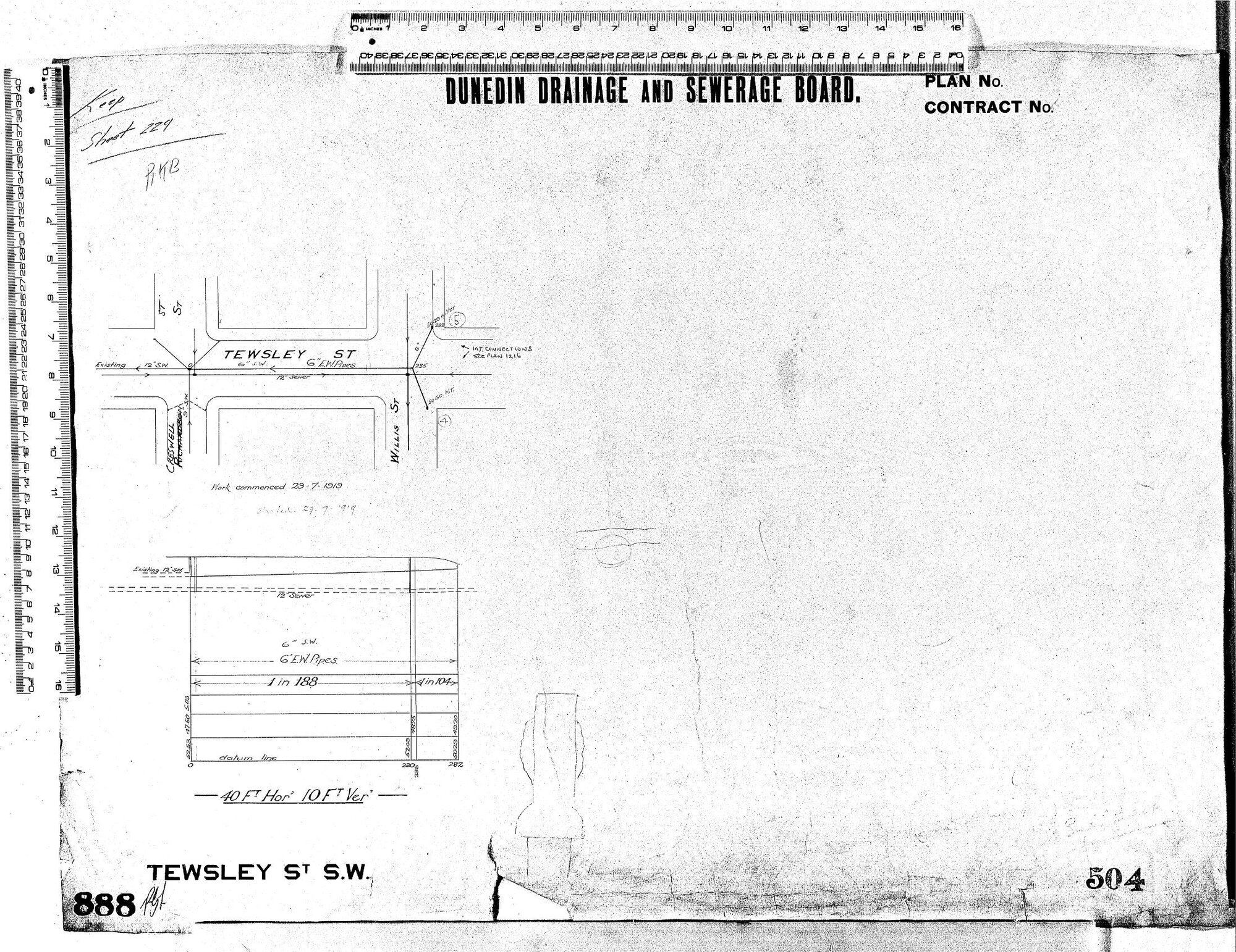 TEWSLEY STREET S.W.