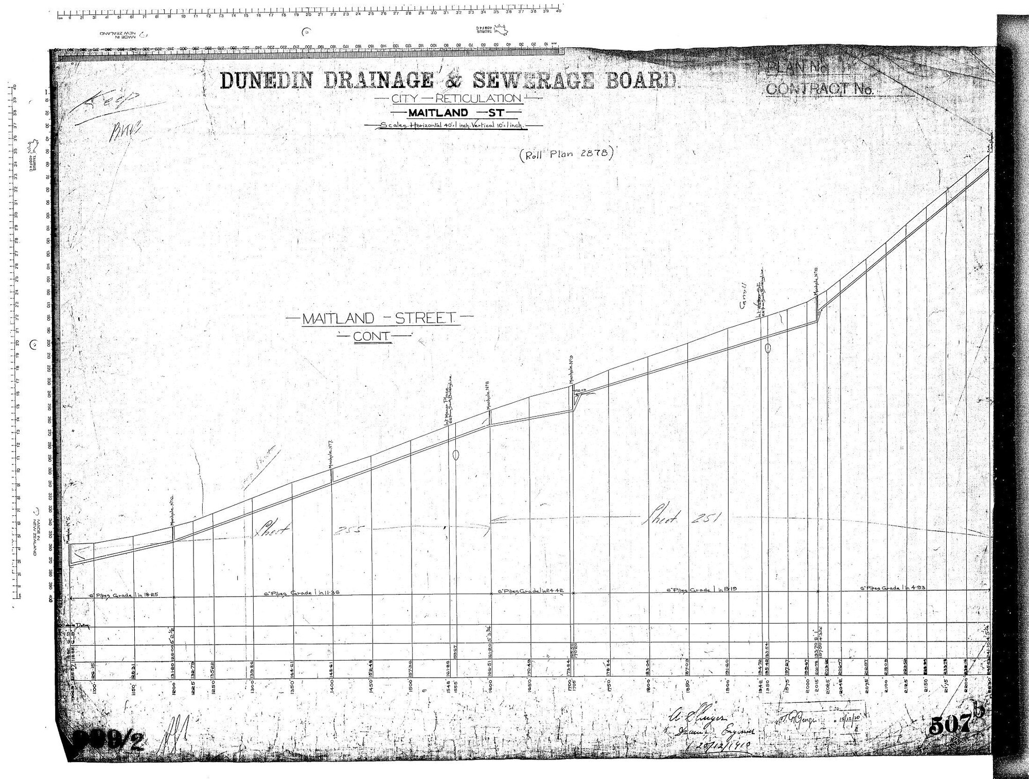 CITY RETICULATION &ndash; MAITLAND STREET