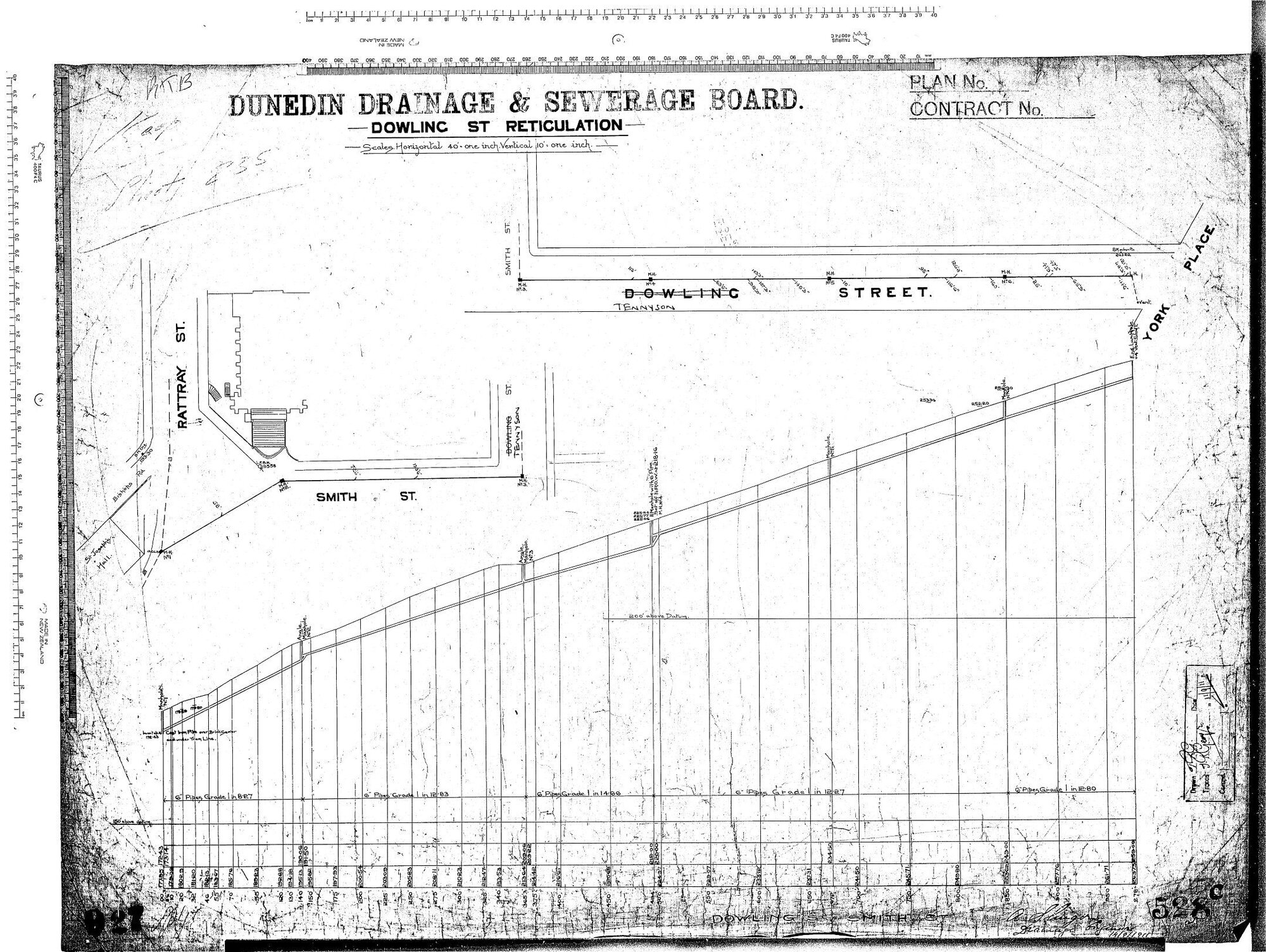 DOWLING ST RETICULATION &ndash; DOWLING STREET AND SMITH STREET