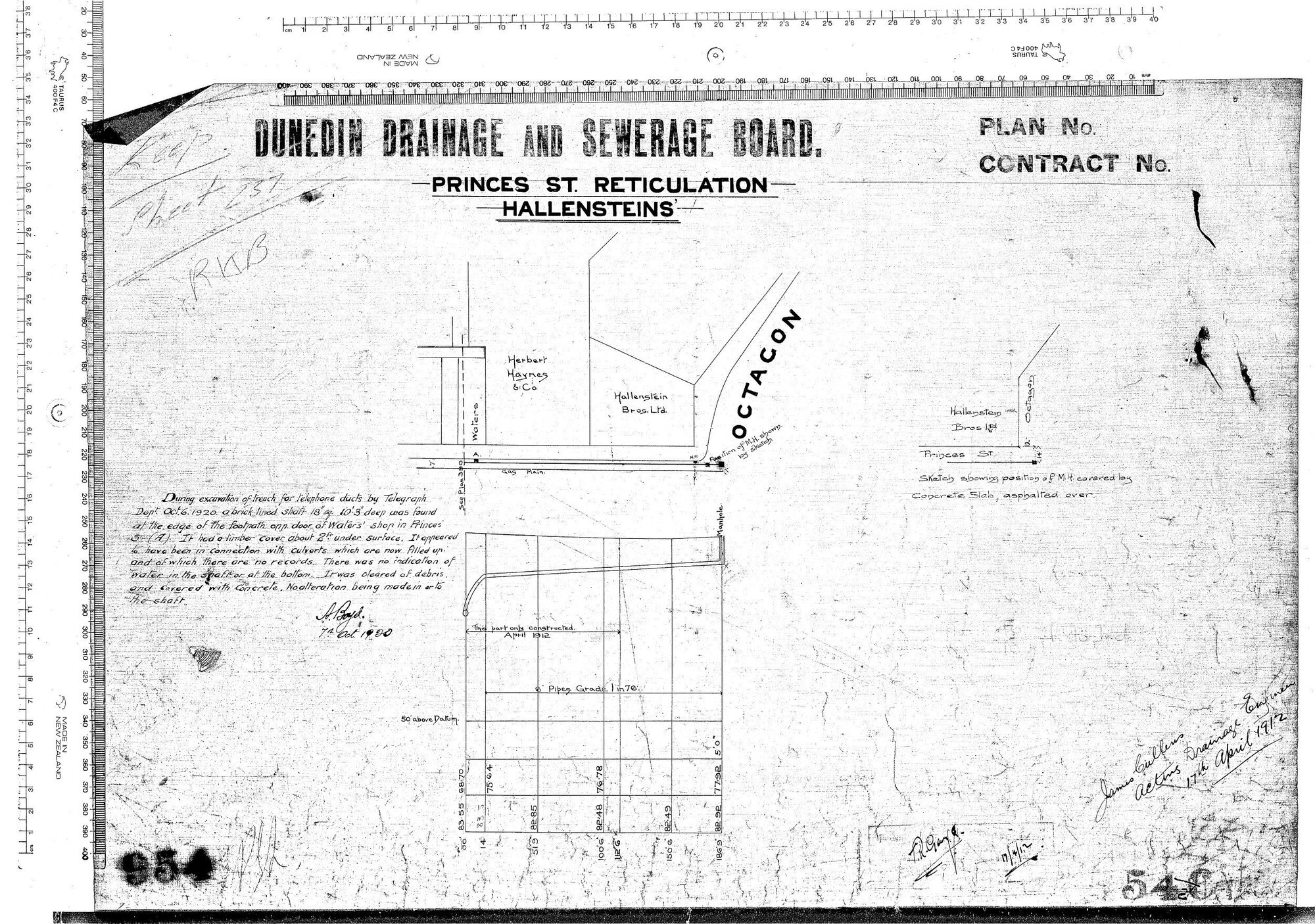 PRINCES ST RETICULATION &ndash; HALLENSTEINS