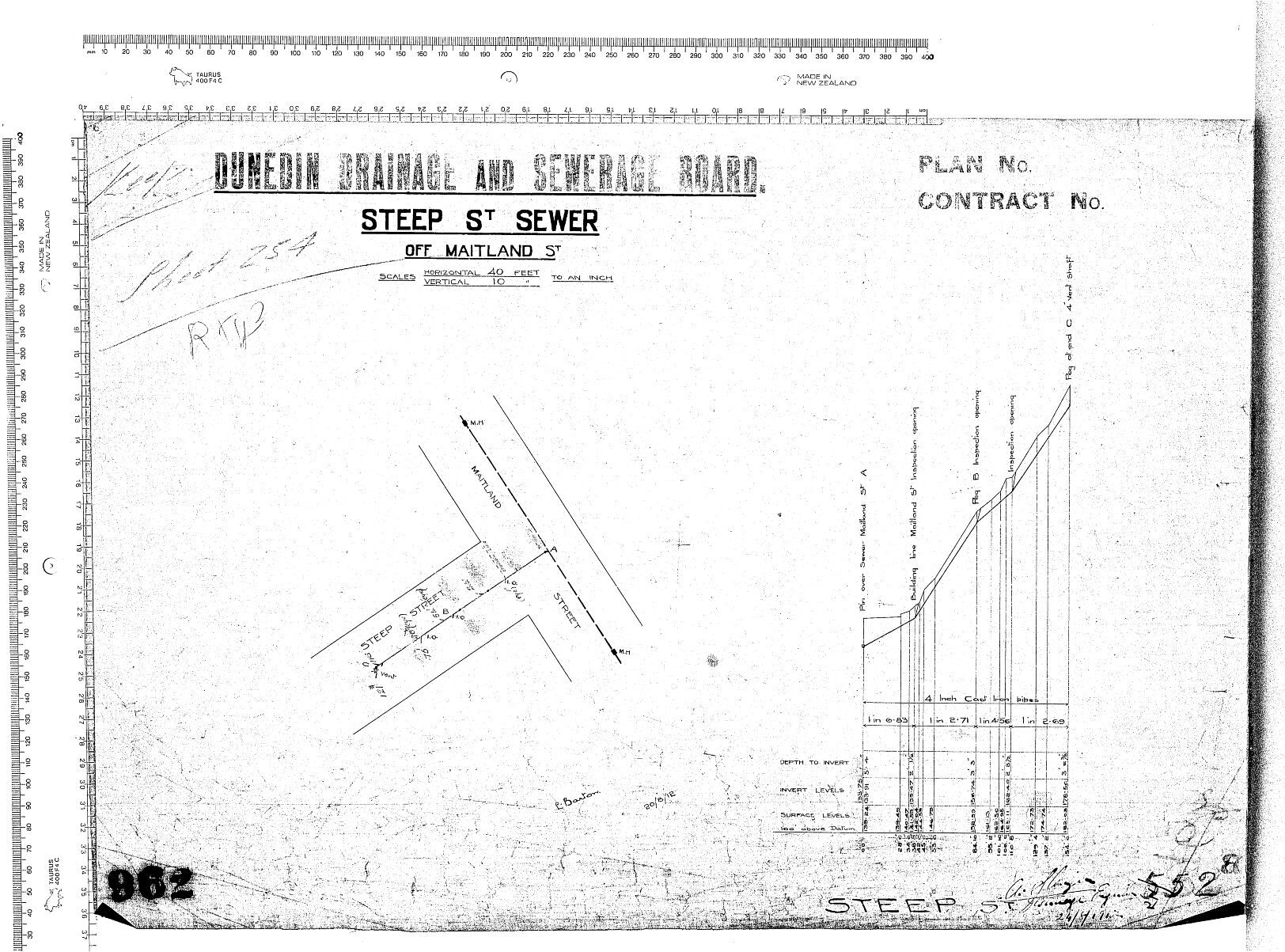 STEEP ST SEWER &ndash; OFF MAITLAND STREET