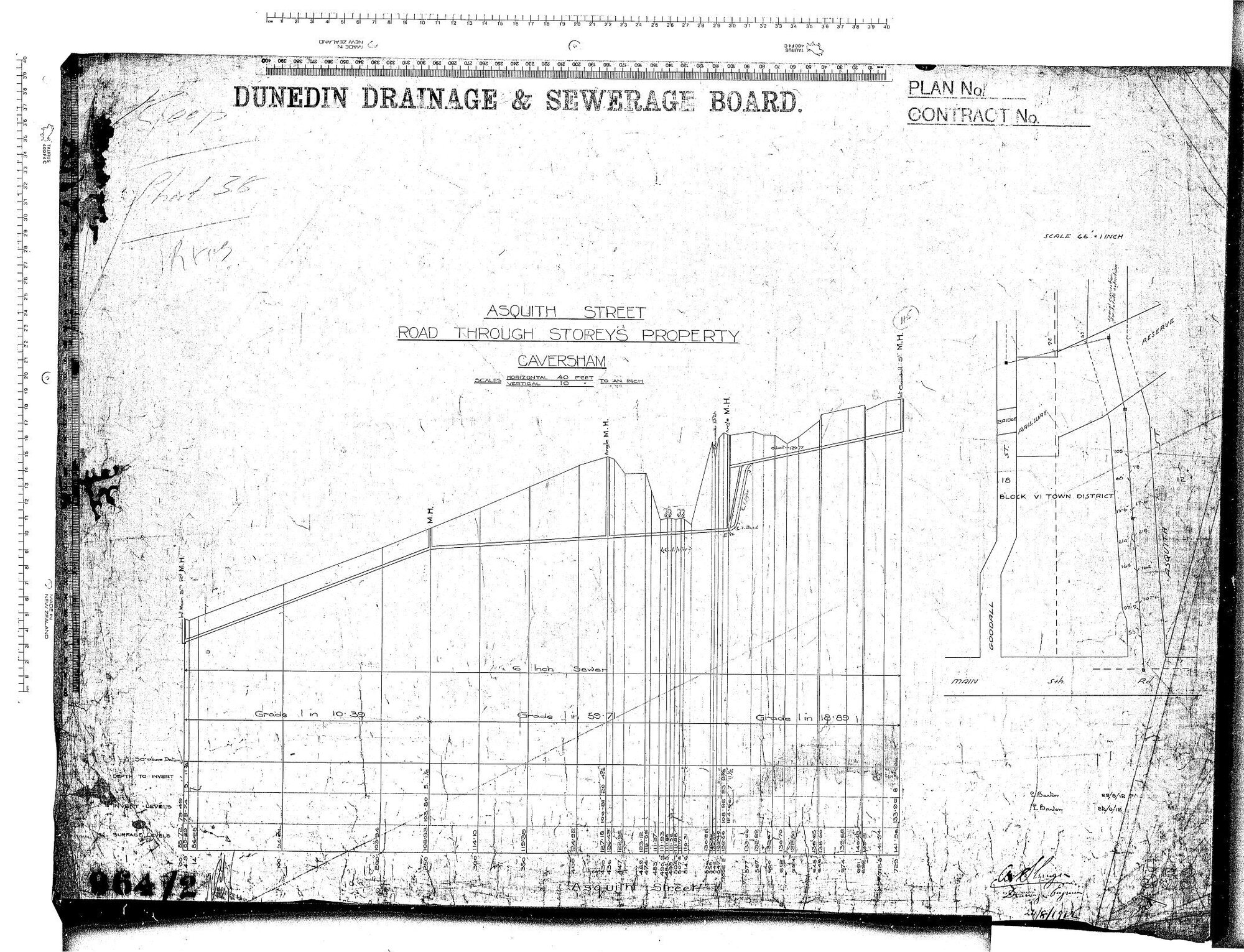 ASQUITH STREET ROAD THROUGH STOREY'S PROPERTY &ndash; CAVERSHAM