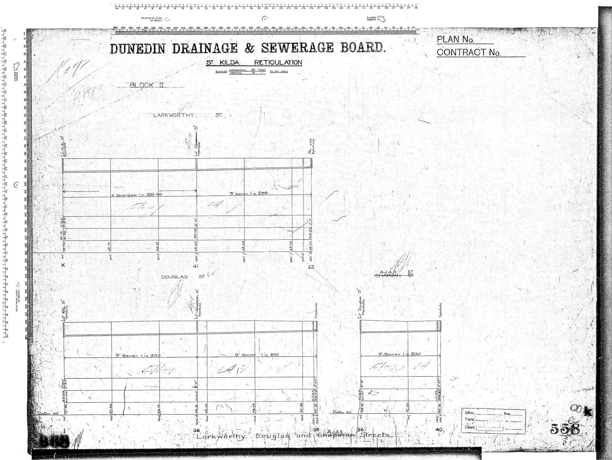 ST KILDA RETICULATION &ndash; LARKWORTHY STREET, DOUGLAS STREET AND AJAX STREET