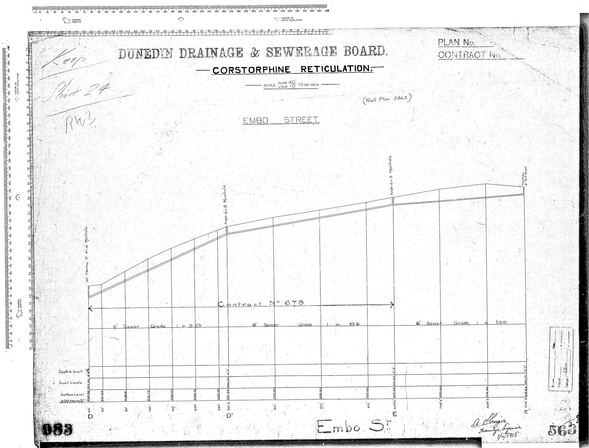 CORSTORPHINE RETICULATION &ndash; EMBO STREET