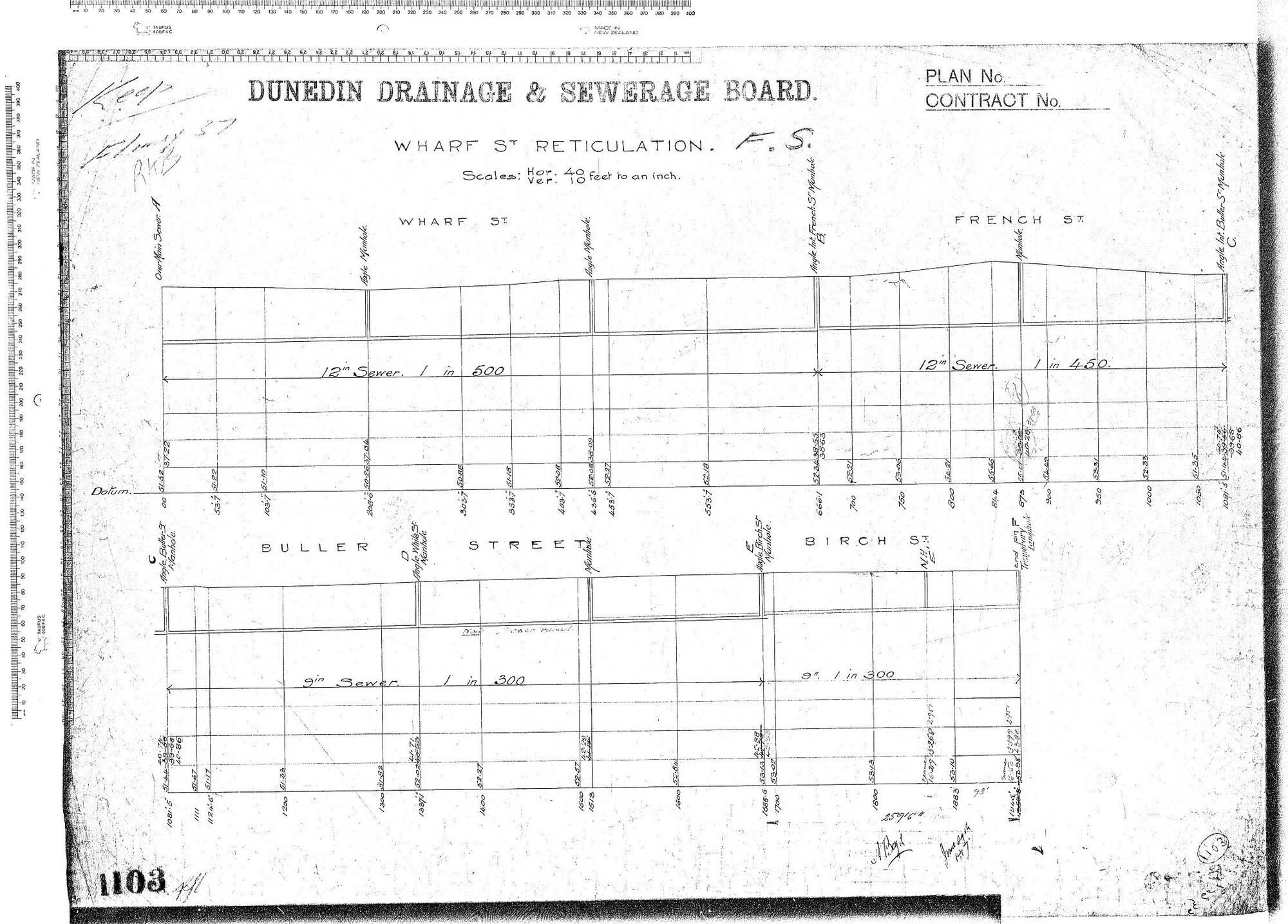WHARF ST. RETICULATION - F.S.