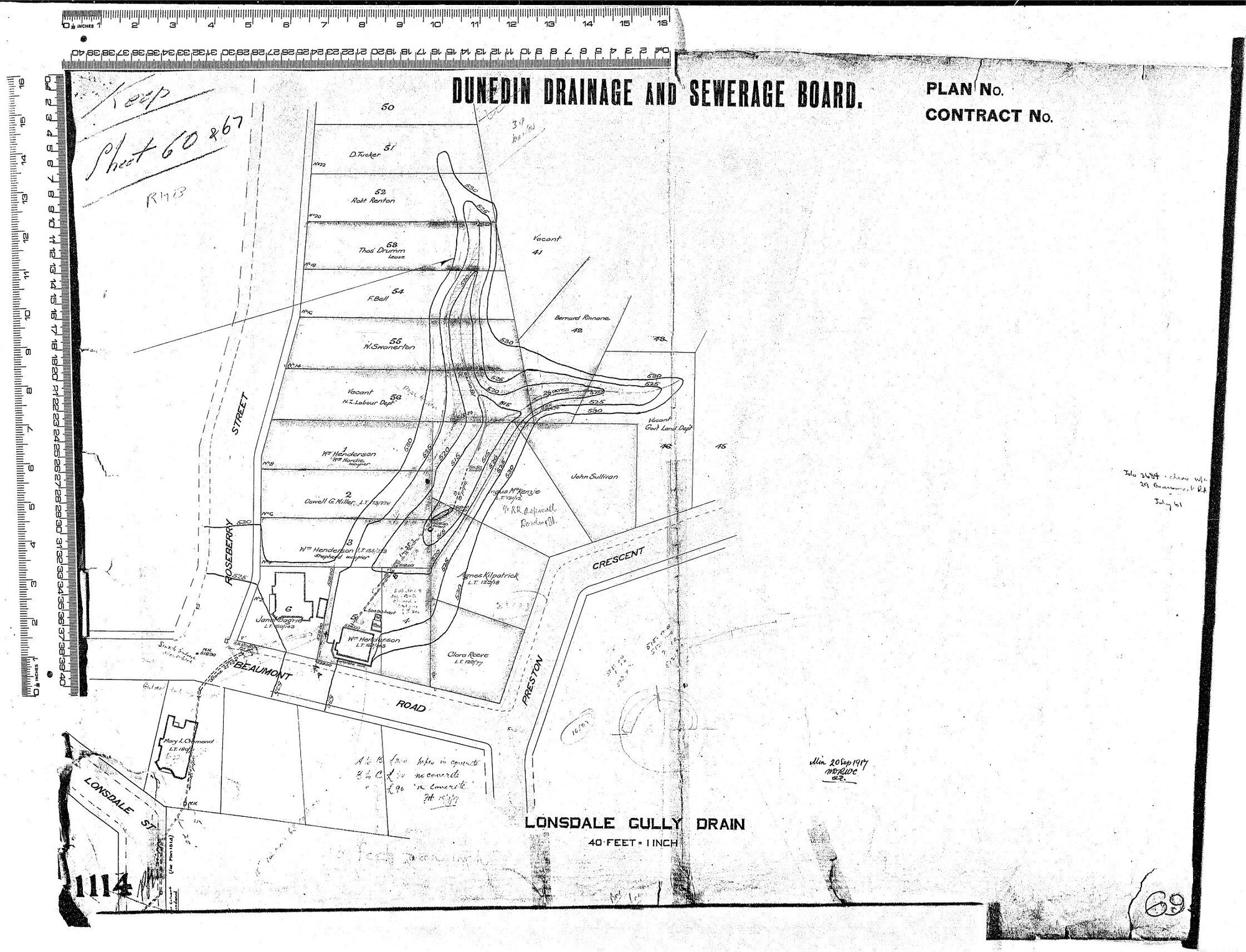 LONSDALE GULLY DRAIN