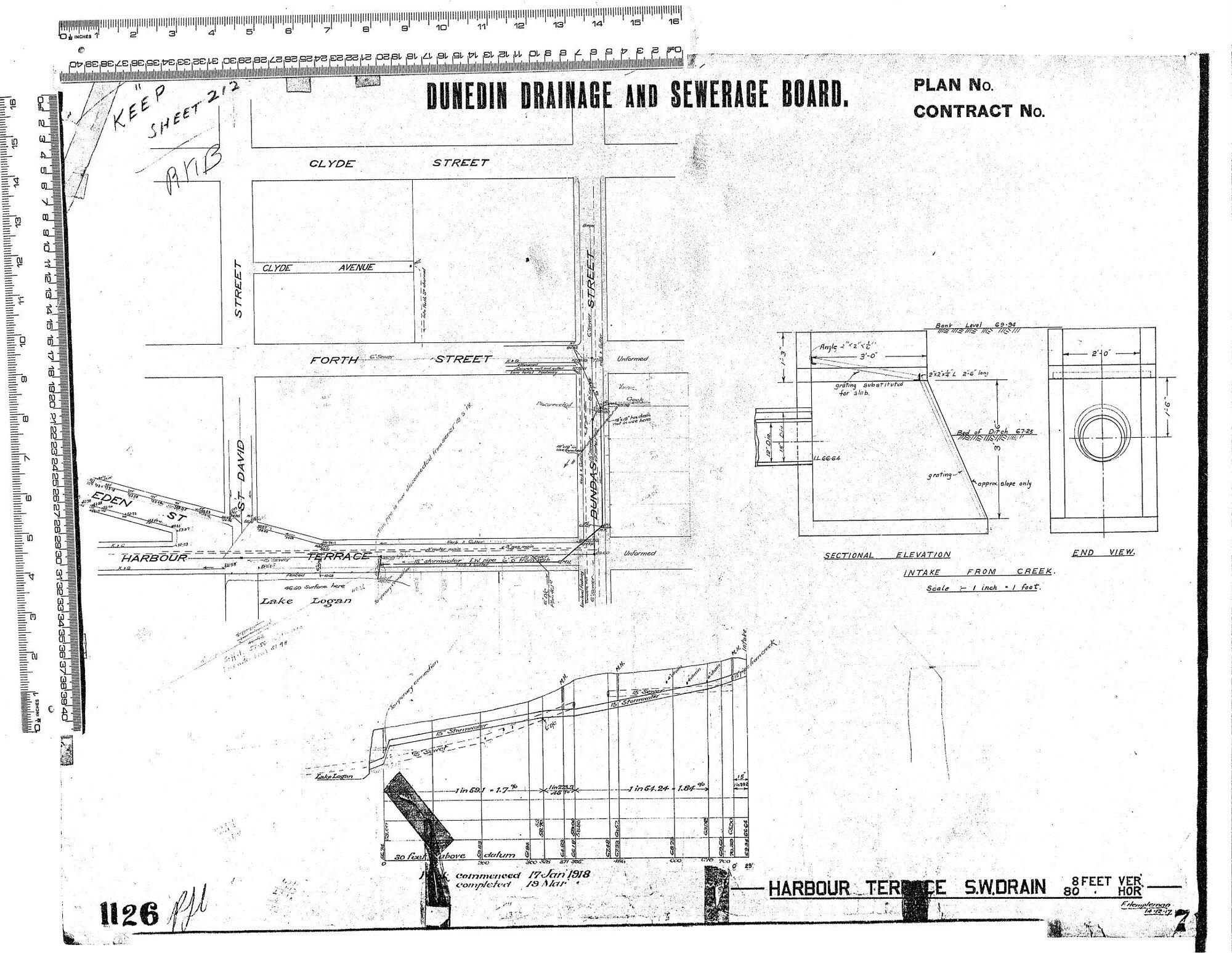 HARBOUR TERRACE S.W.DRAIN
