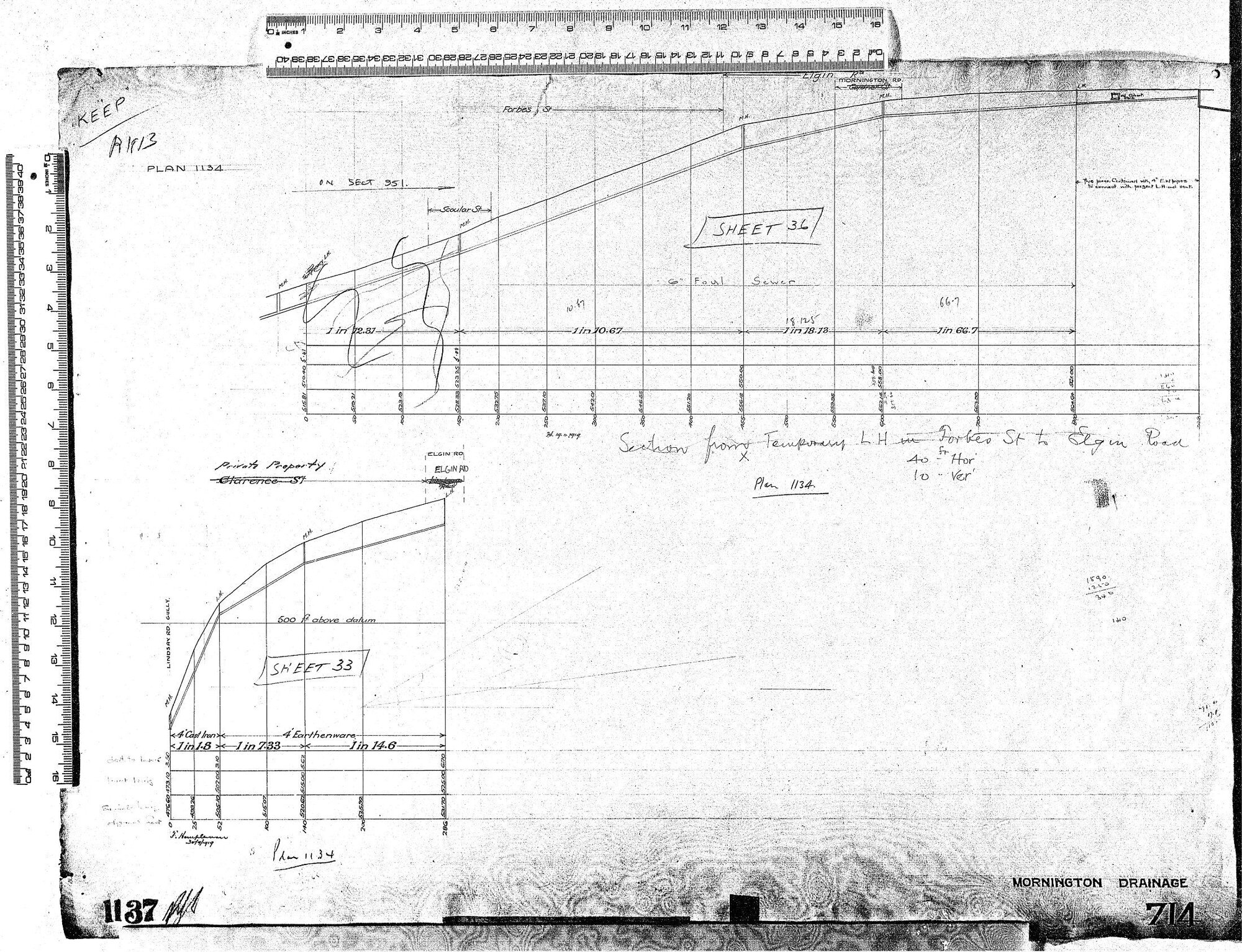 MORNINGTON DRAINAGE