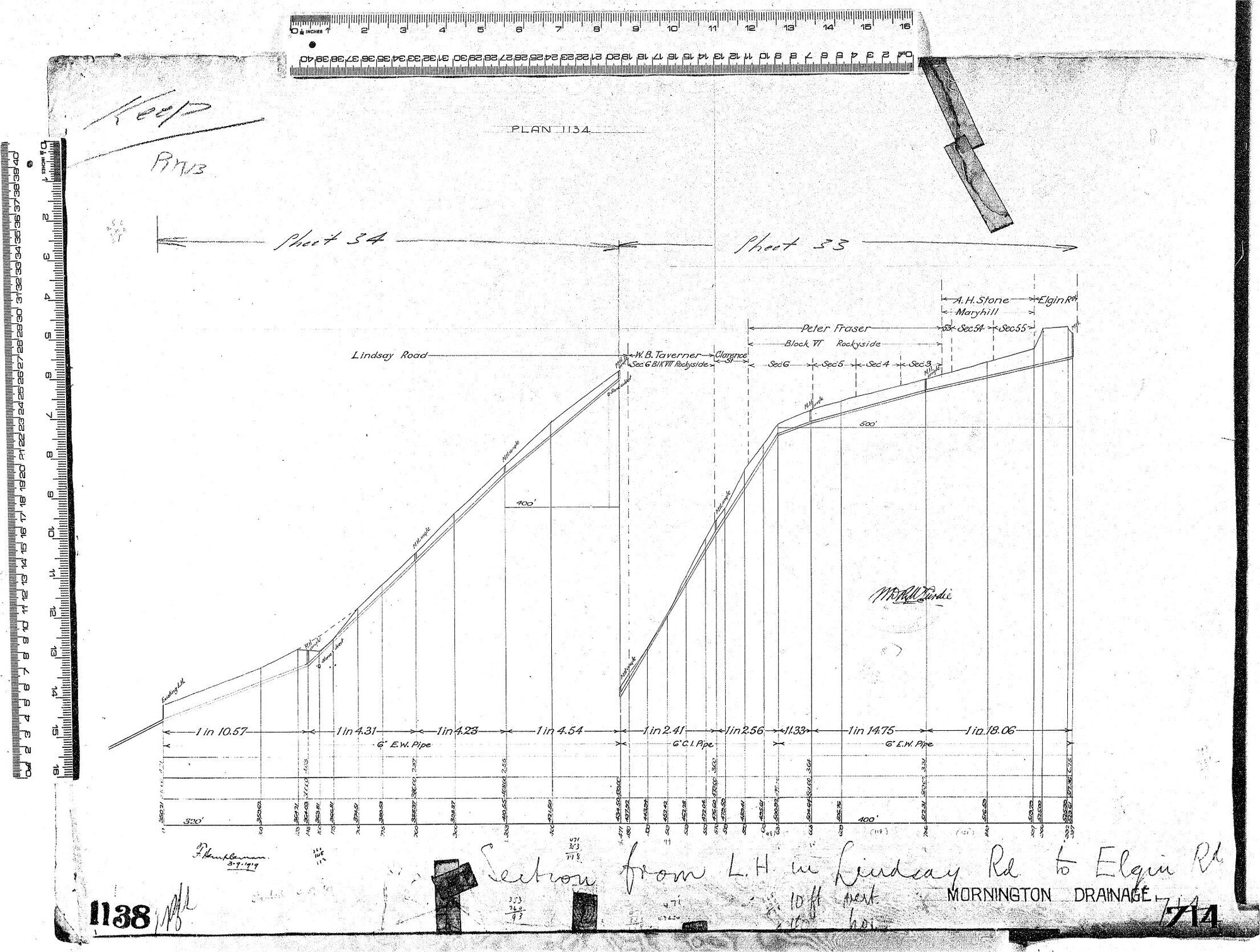 MORNINGTON DRAINAGE