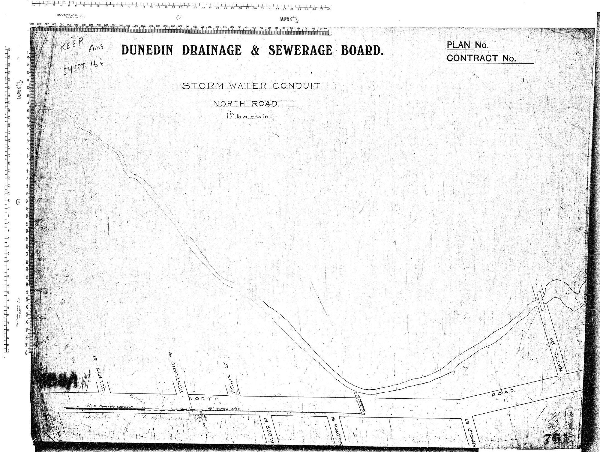 STORM WATER CONDUIT - NORTH ROAD