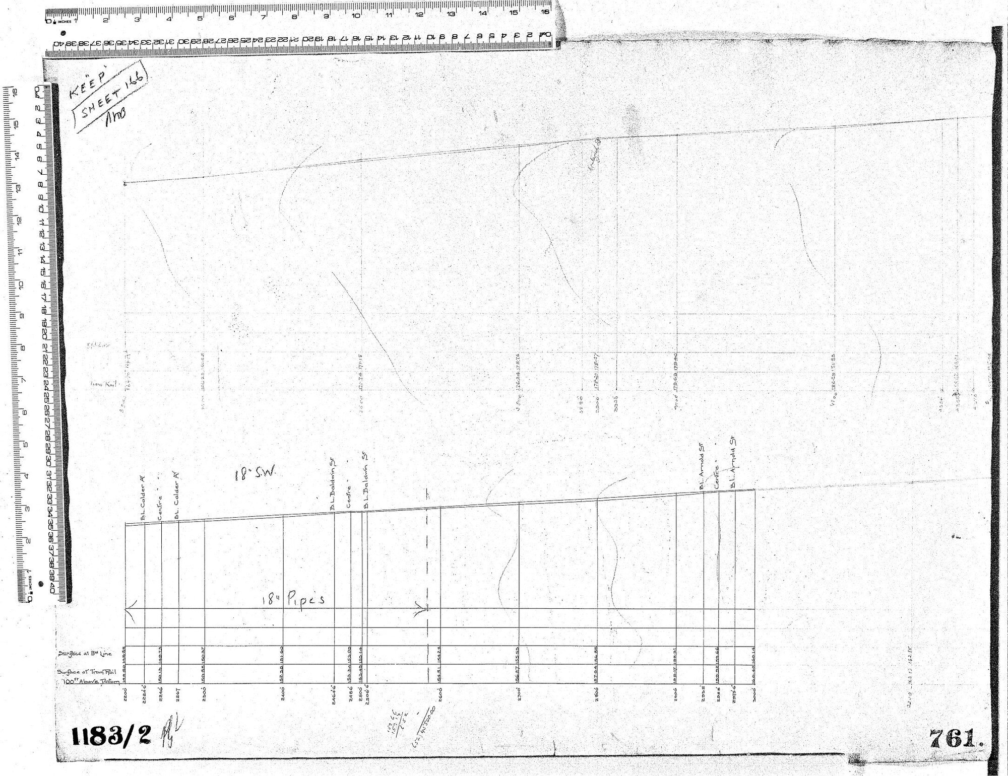 STORM WATER CONDUIT - NORTH ROAD