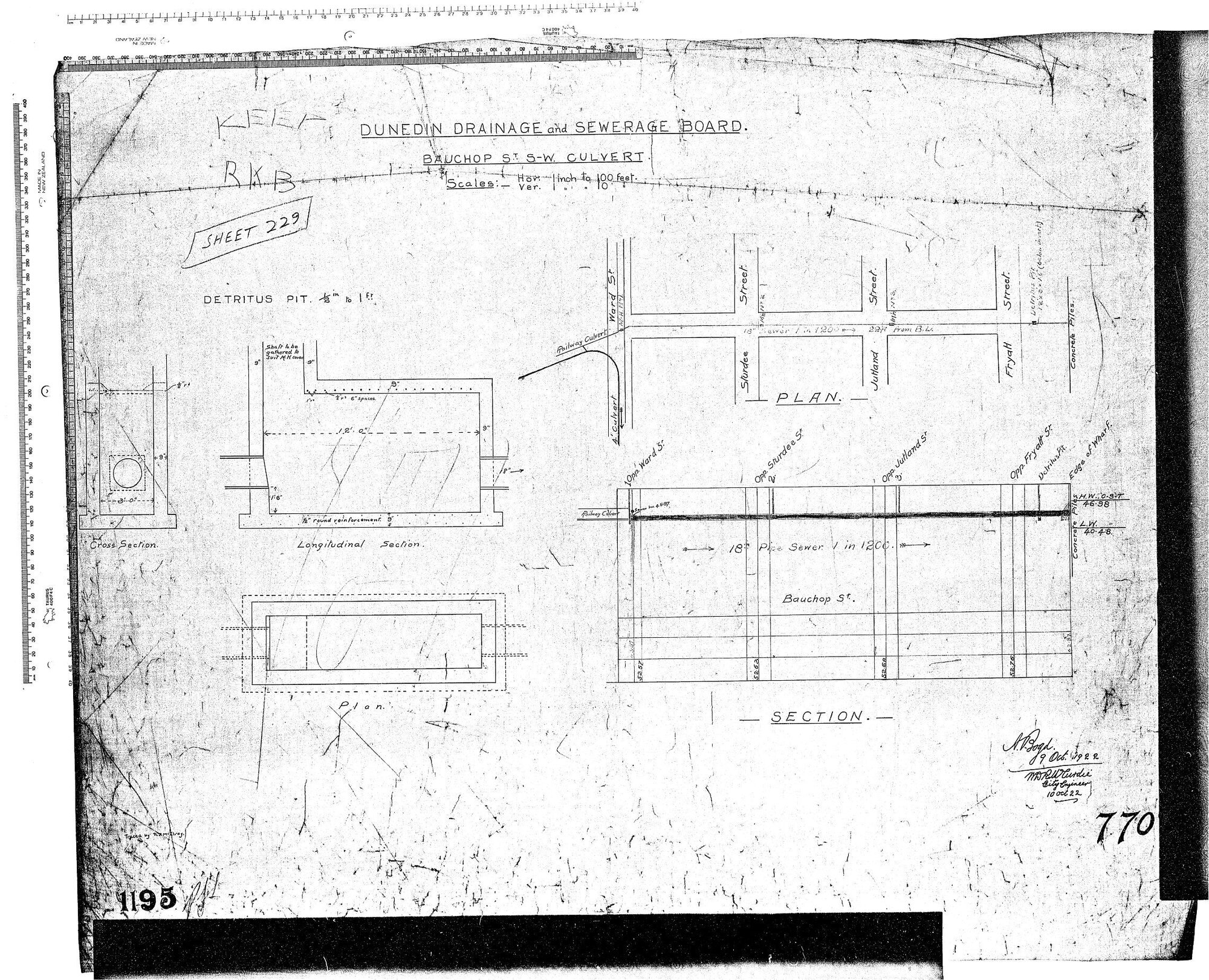 BAUCHOP ST. S-W CULVERT